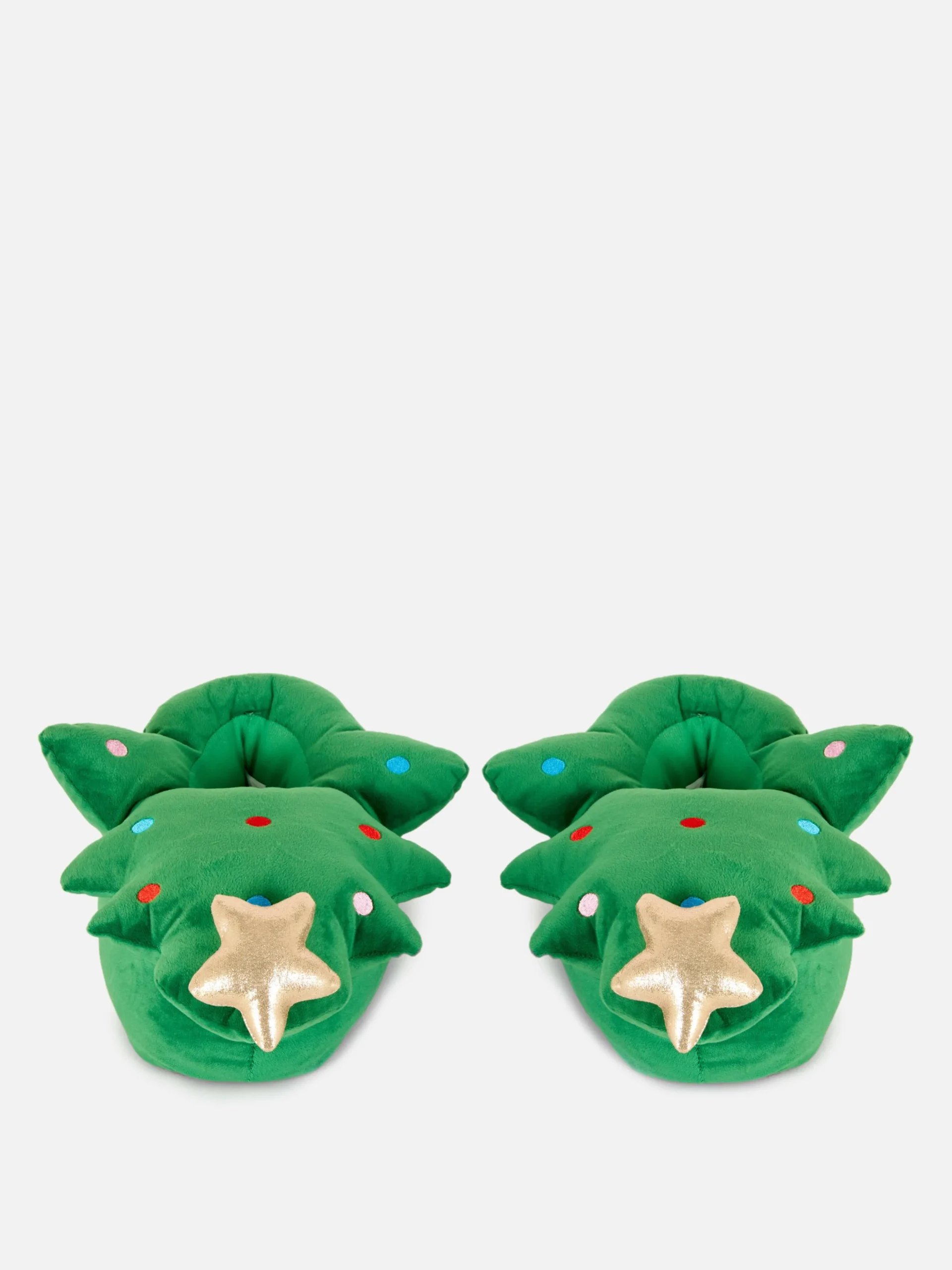 3D Christmas Tree Slippers