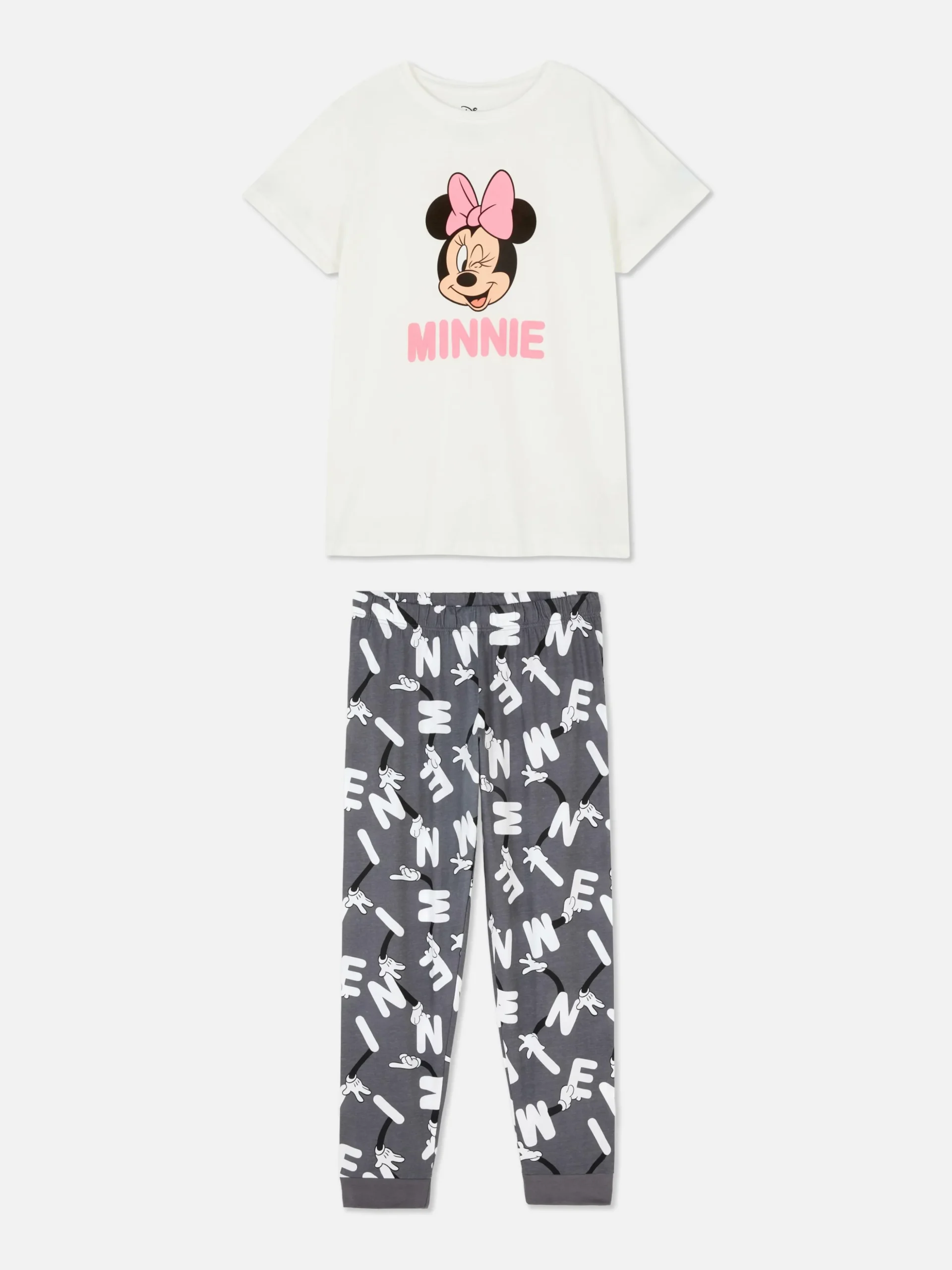 Disney Graphic T-Shirt And Bottoms Pyjamas