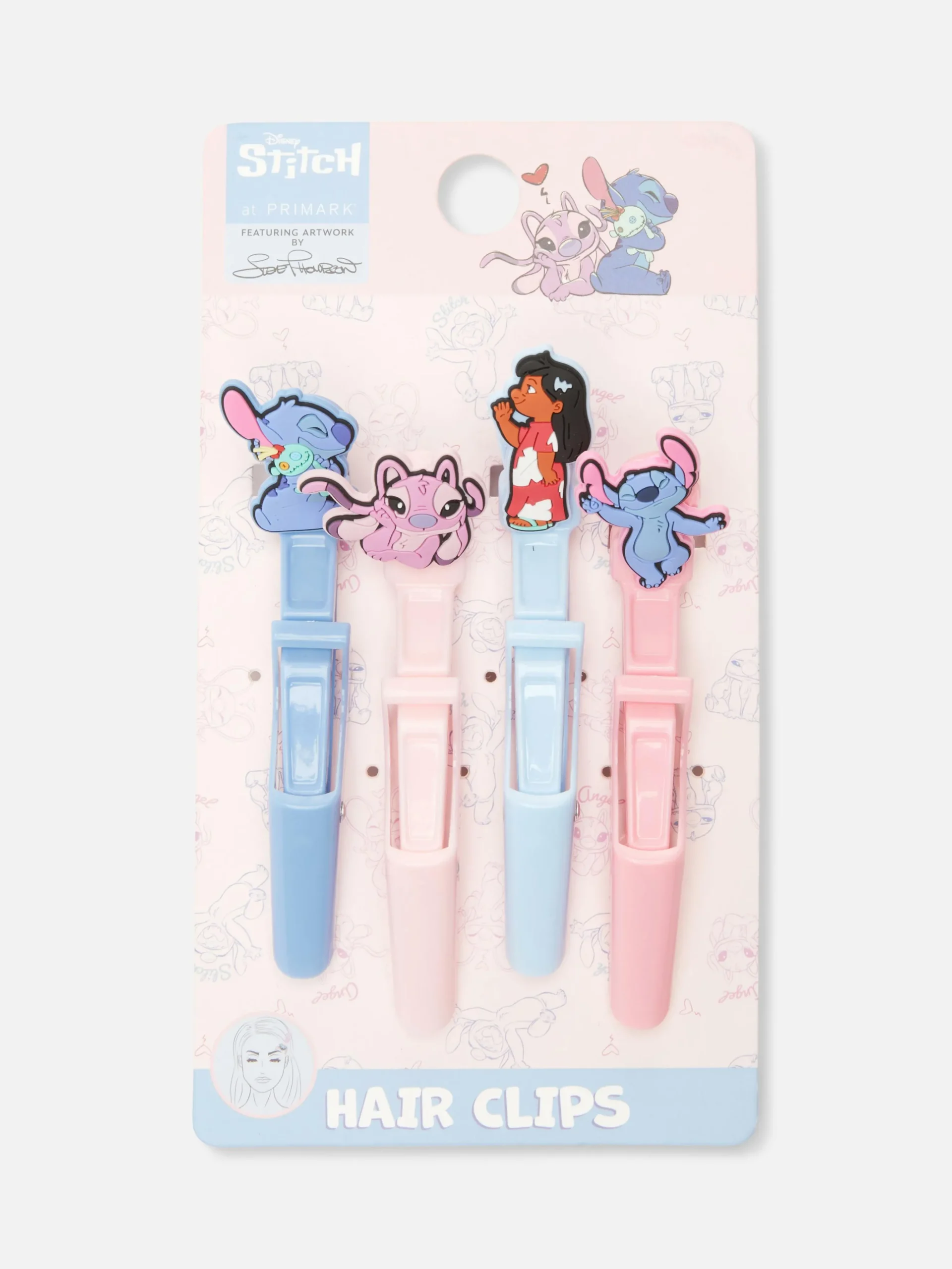 Disney's Lilo And Stitch Beak Hair Clips