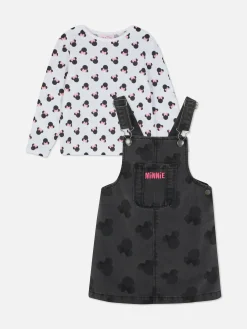 Disney’s Minnie Mouse Overall Dress Set