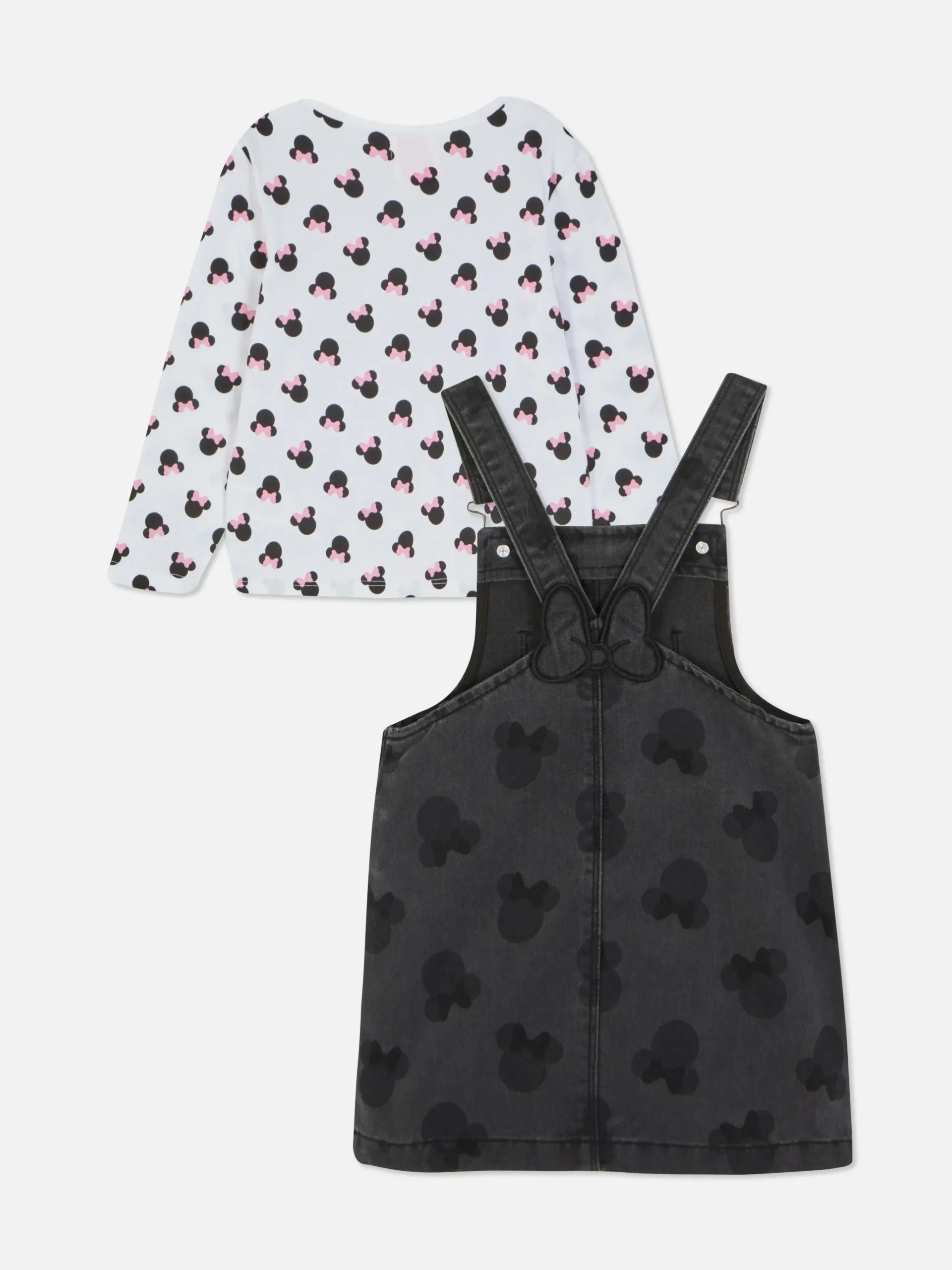 Disney’s Minnie Mouse Overall Dress Set