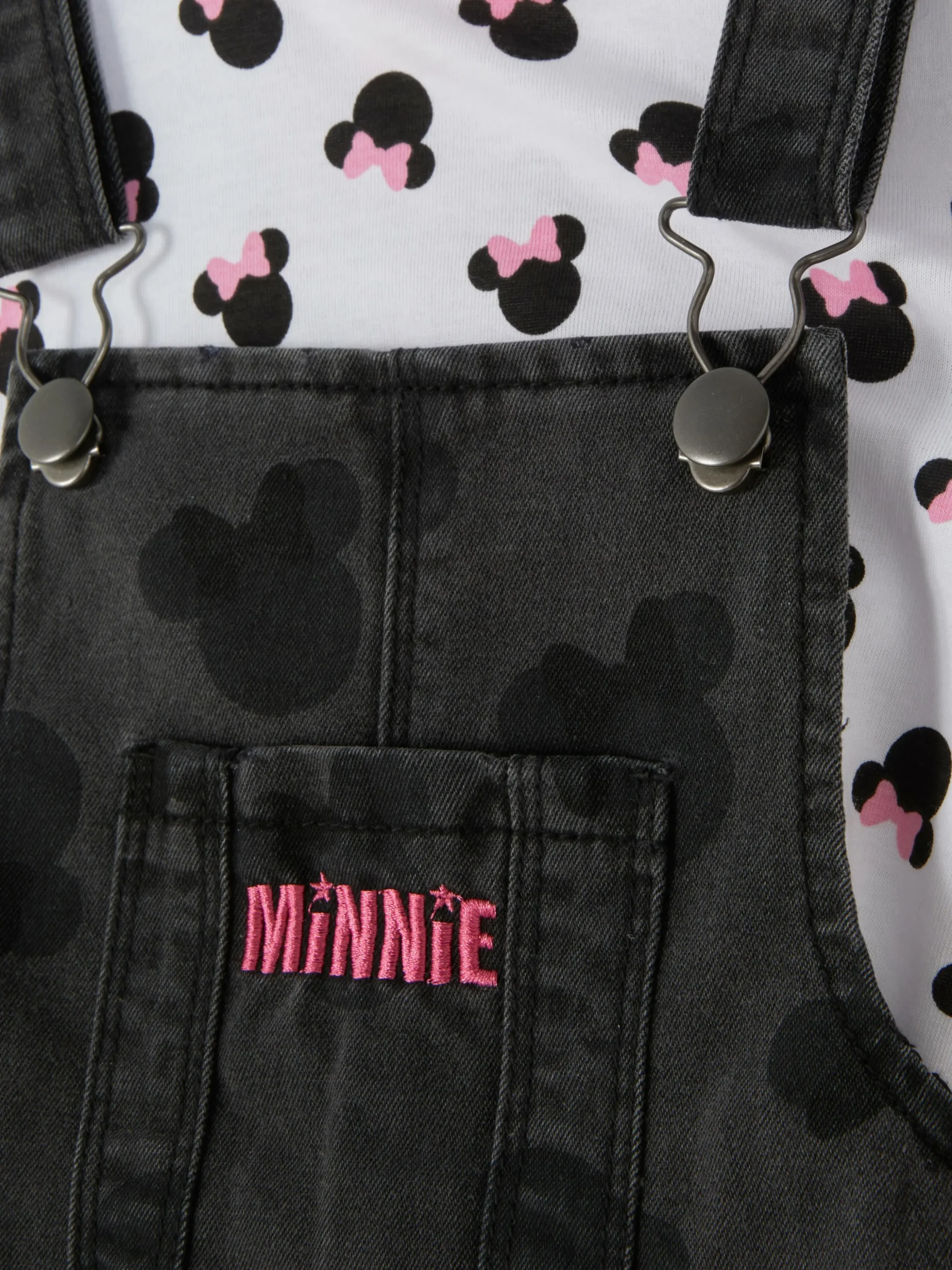Disney’s Minnie Mouse Overall Dress Set