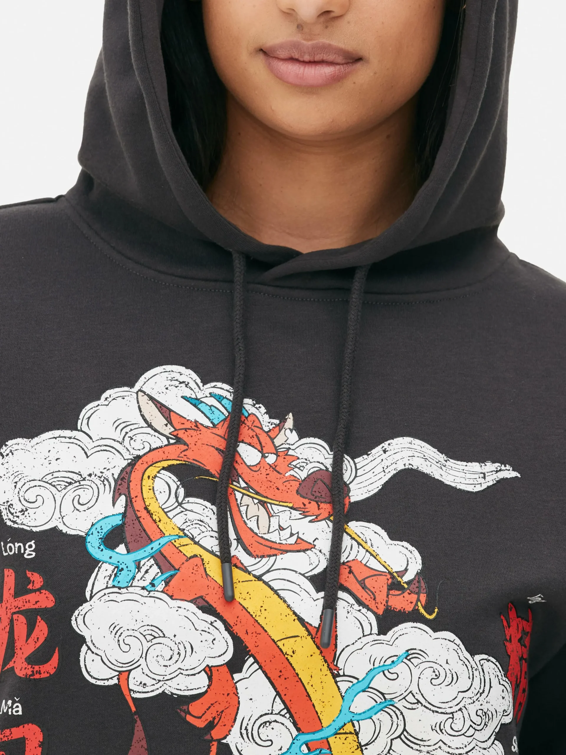 Disney’s Mulan Mushu Printed Hoodie