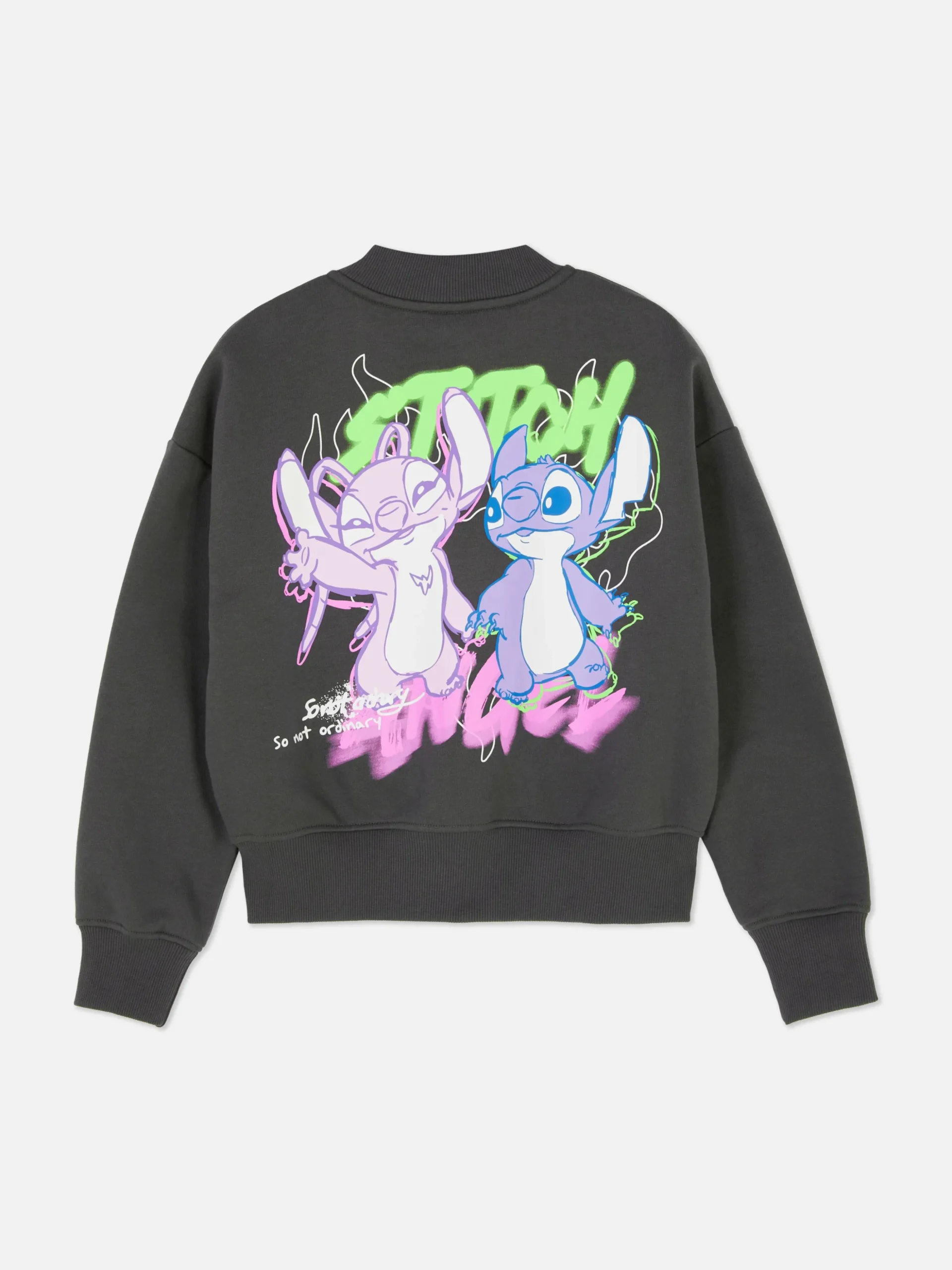 Disney's Stitch And Angel Graffiti Sweatshirt