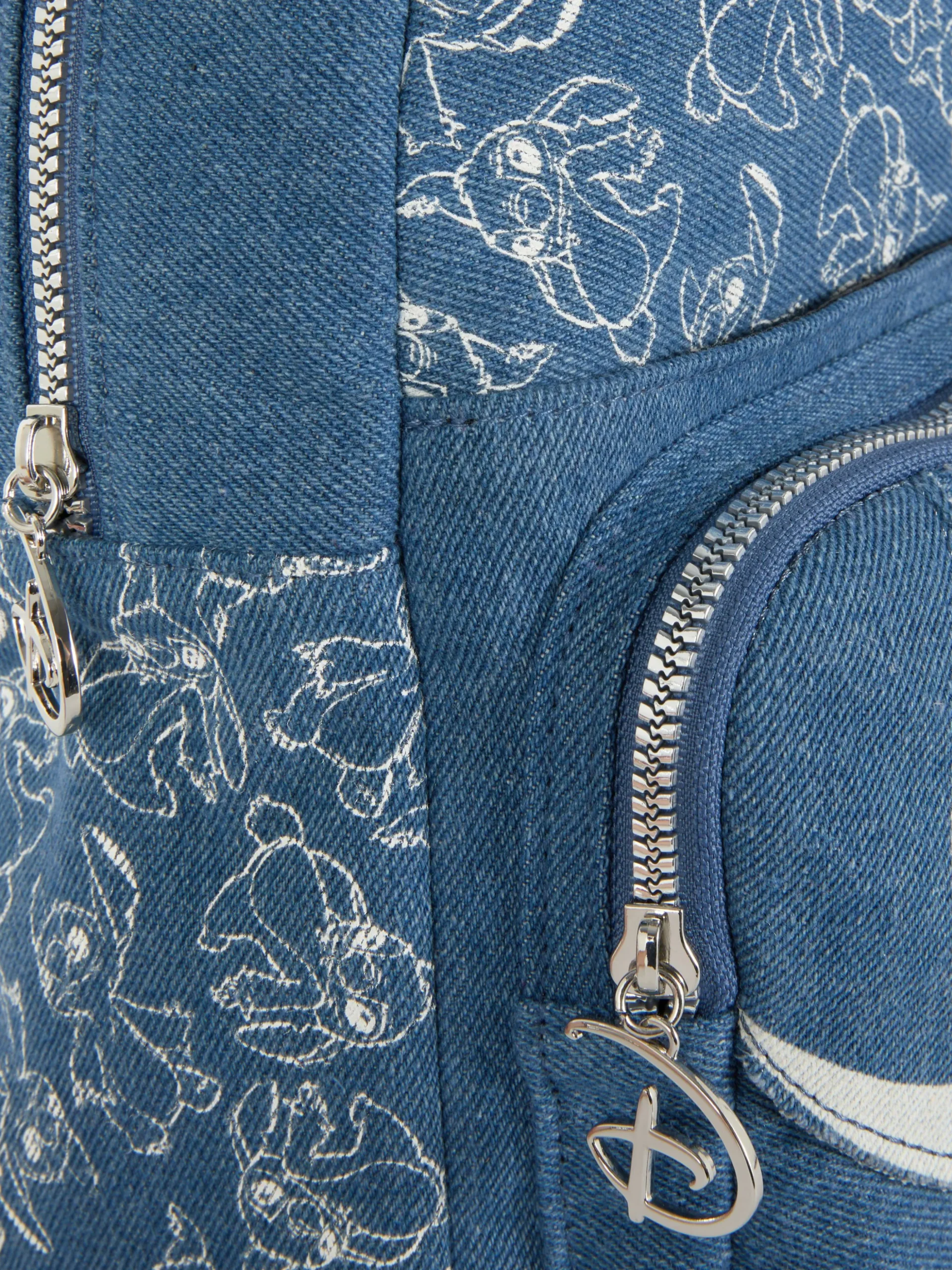 Disney's Stitch Denim Backpack