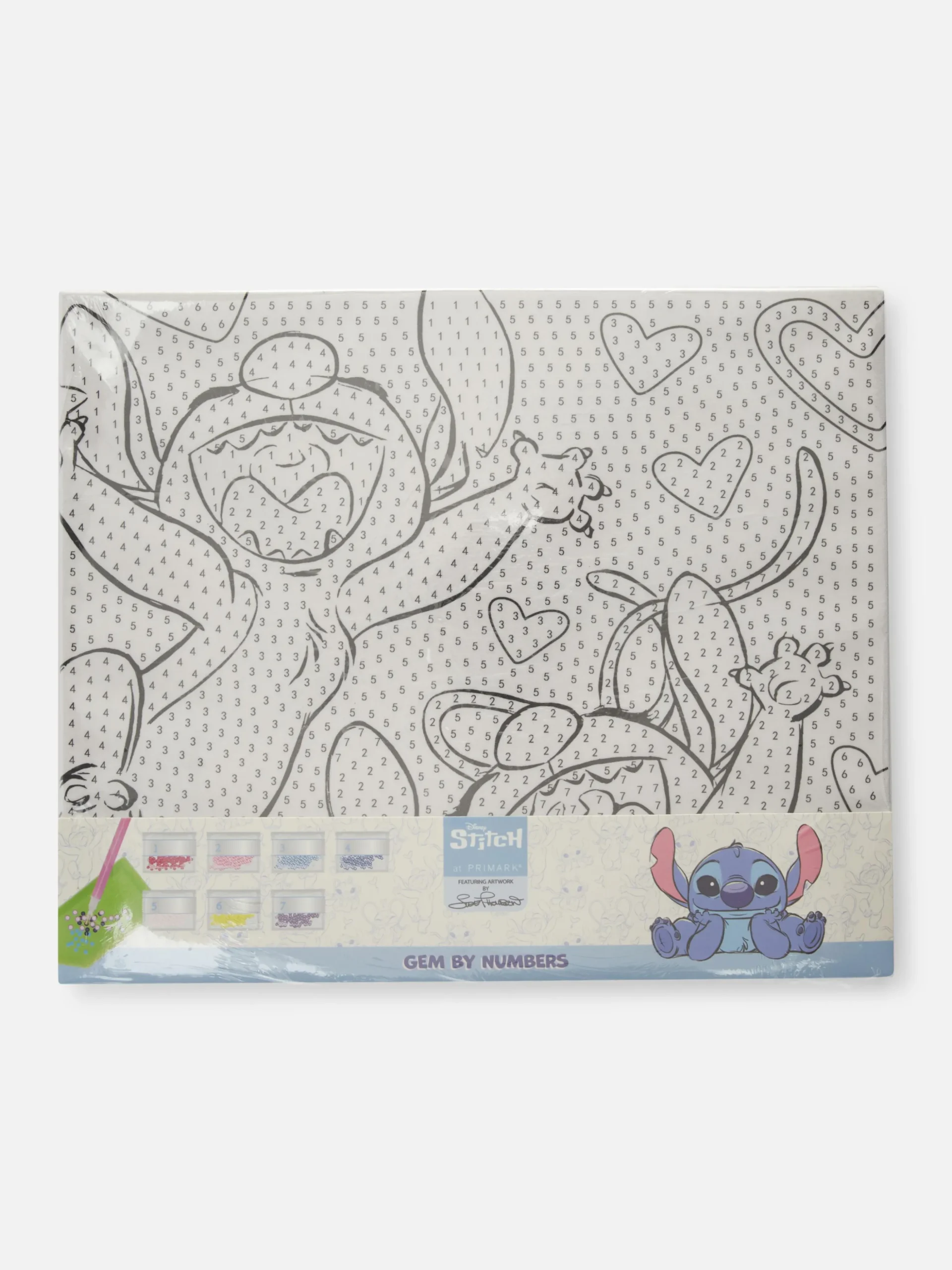 Disney’s Stitch Faux Gem Art Set