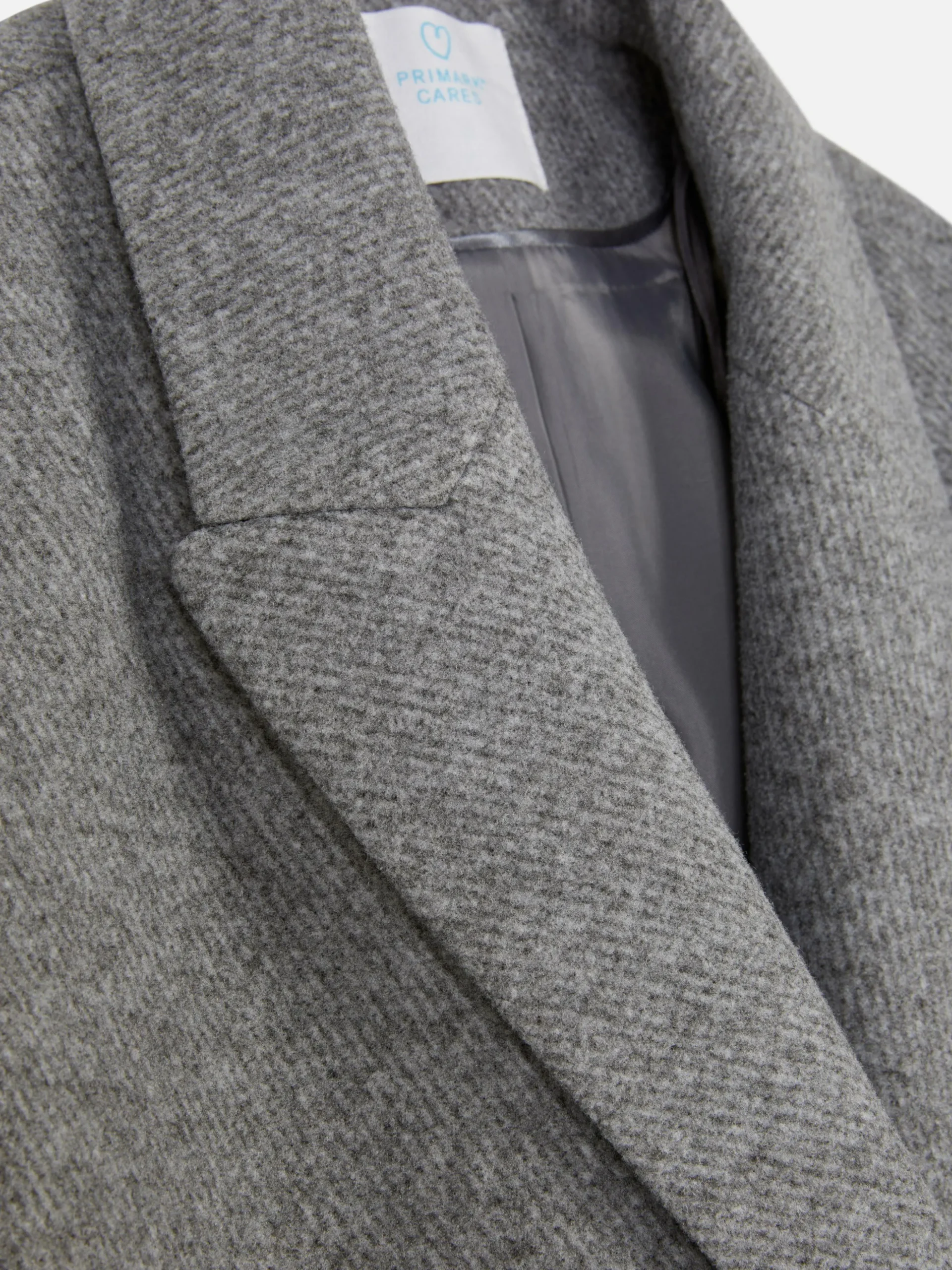 Double-Breasted Twill Coat