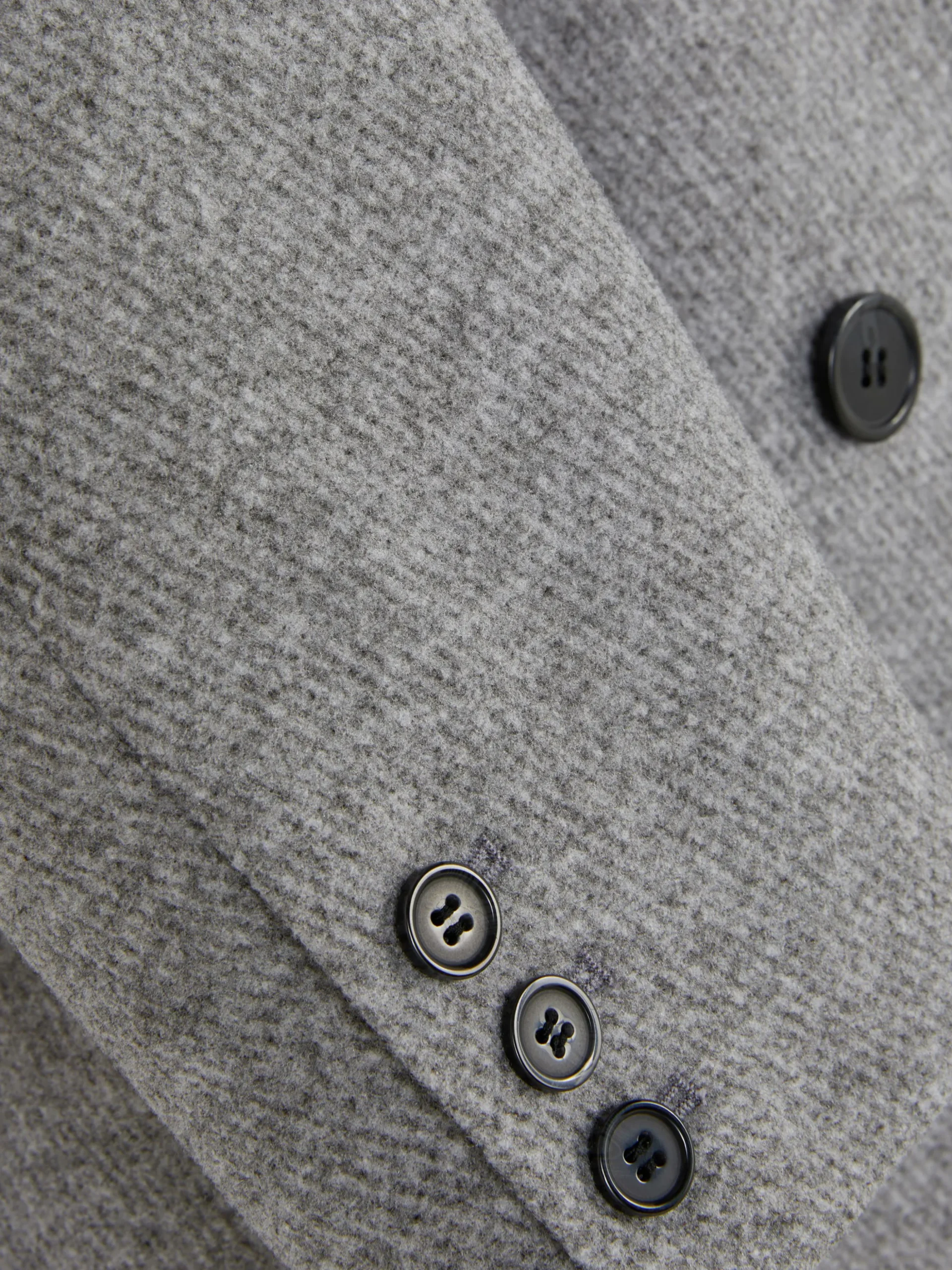 Double-Breasted Twill Coat