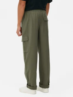 Drawstring Cargo Pants