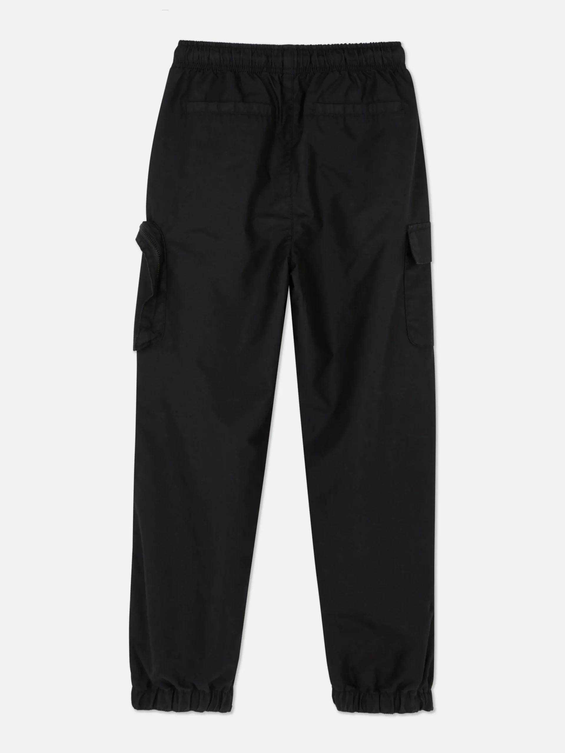 Drawstring Cuffed Cargo Joggers