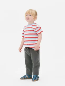 Drawstring Cuffed Joggers