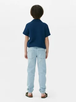Drawstring Denim Joggers