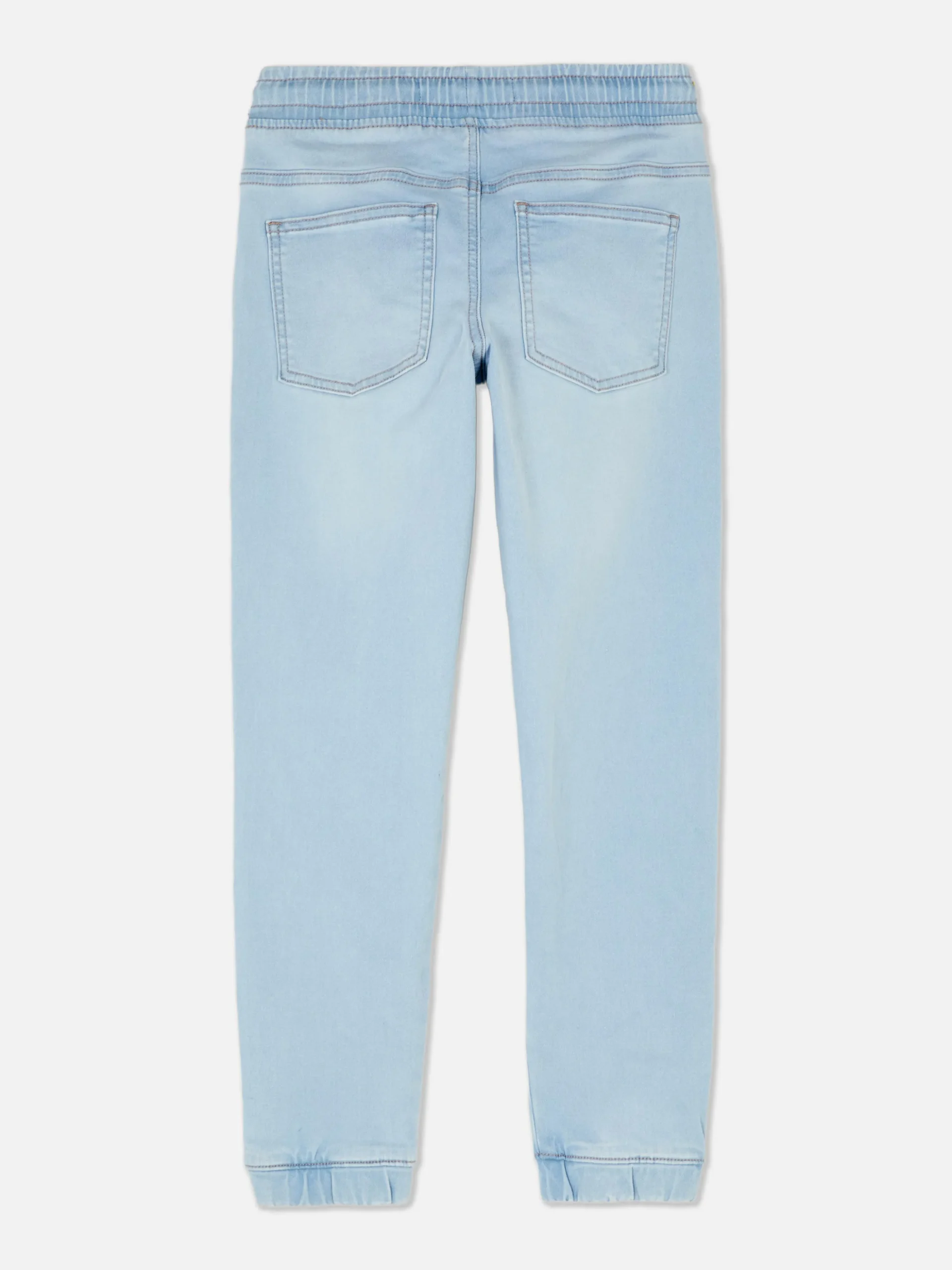 Drawstring Denim Joggers