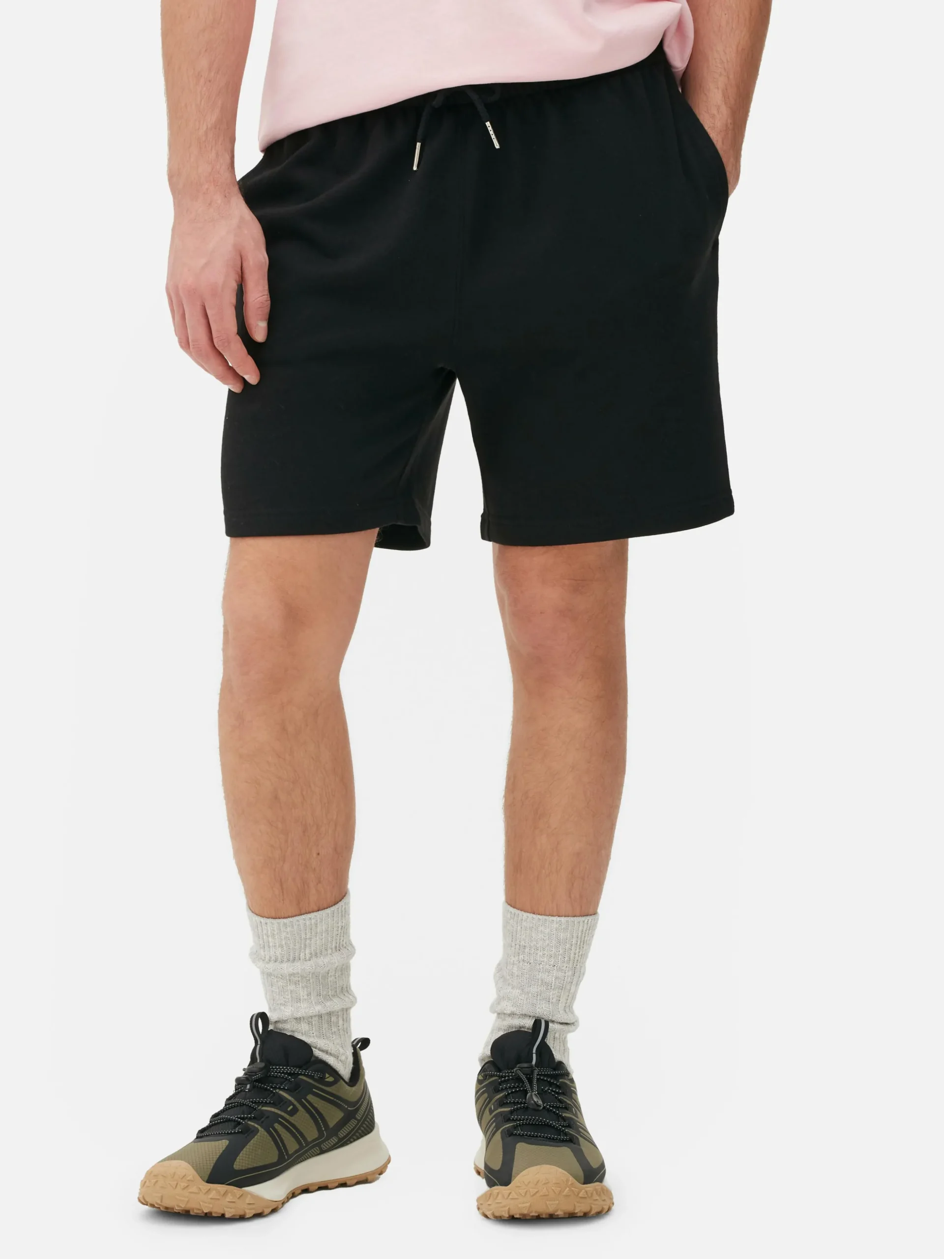 Drawstring Jersey Shorts