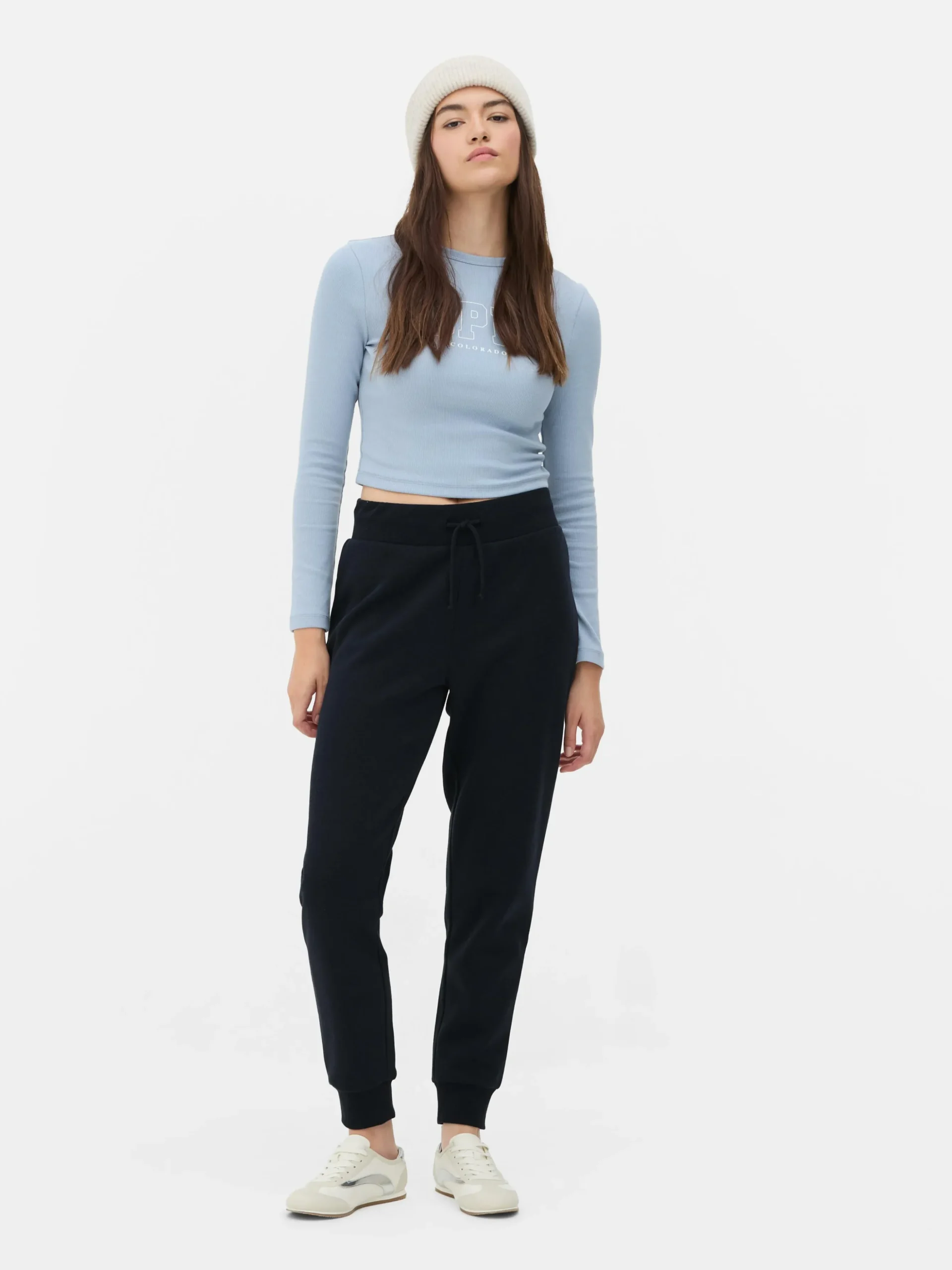 Drawstring Skinny Joggers