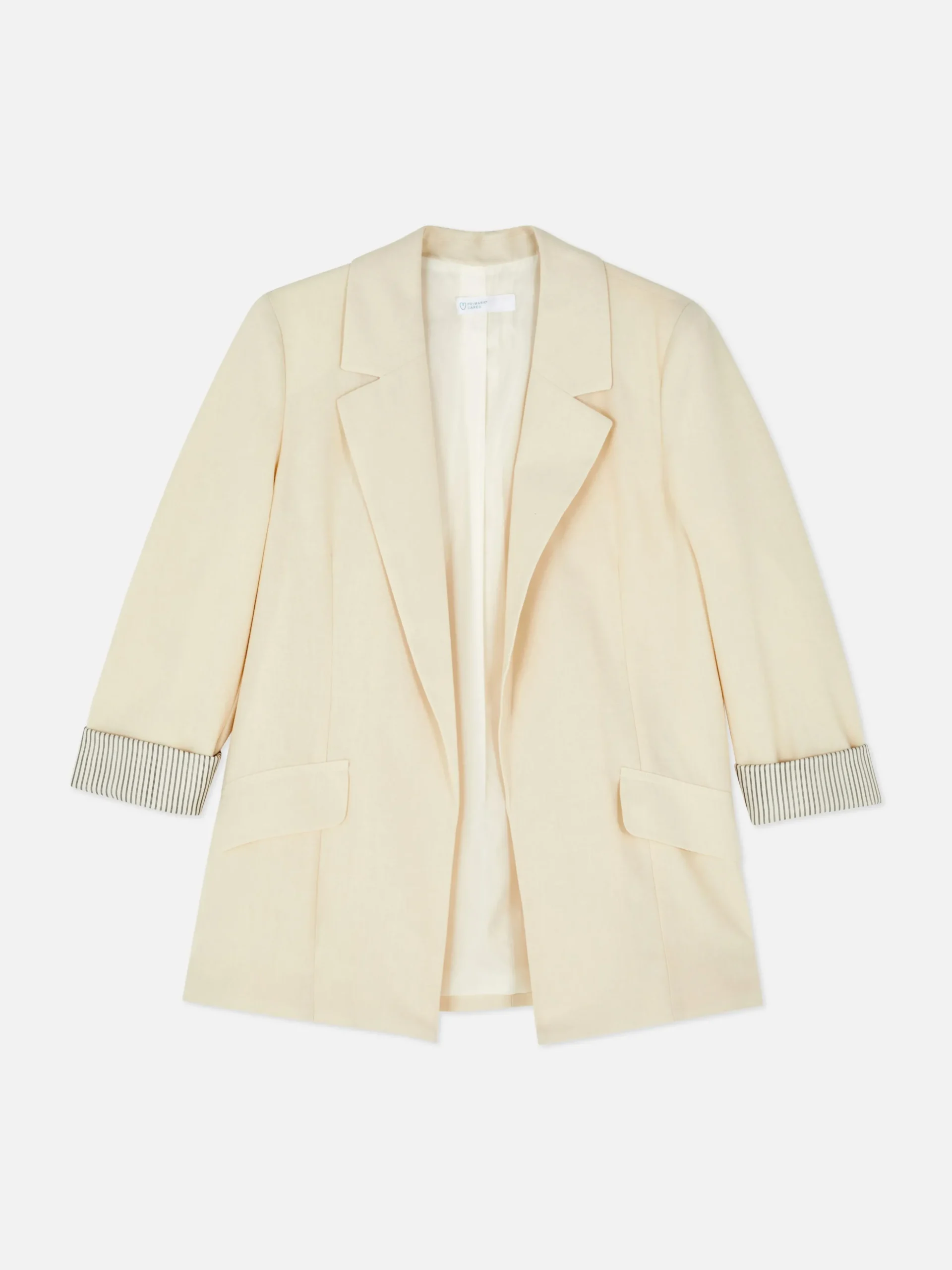 Edge-to-Edge Tailored Blazer