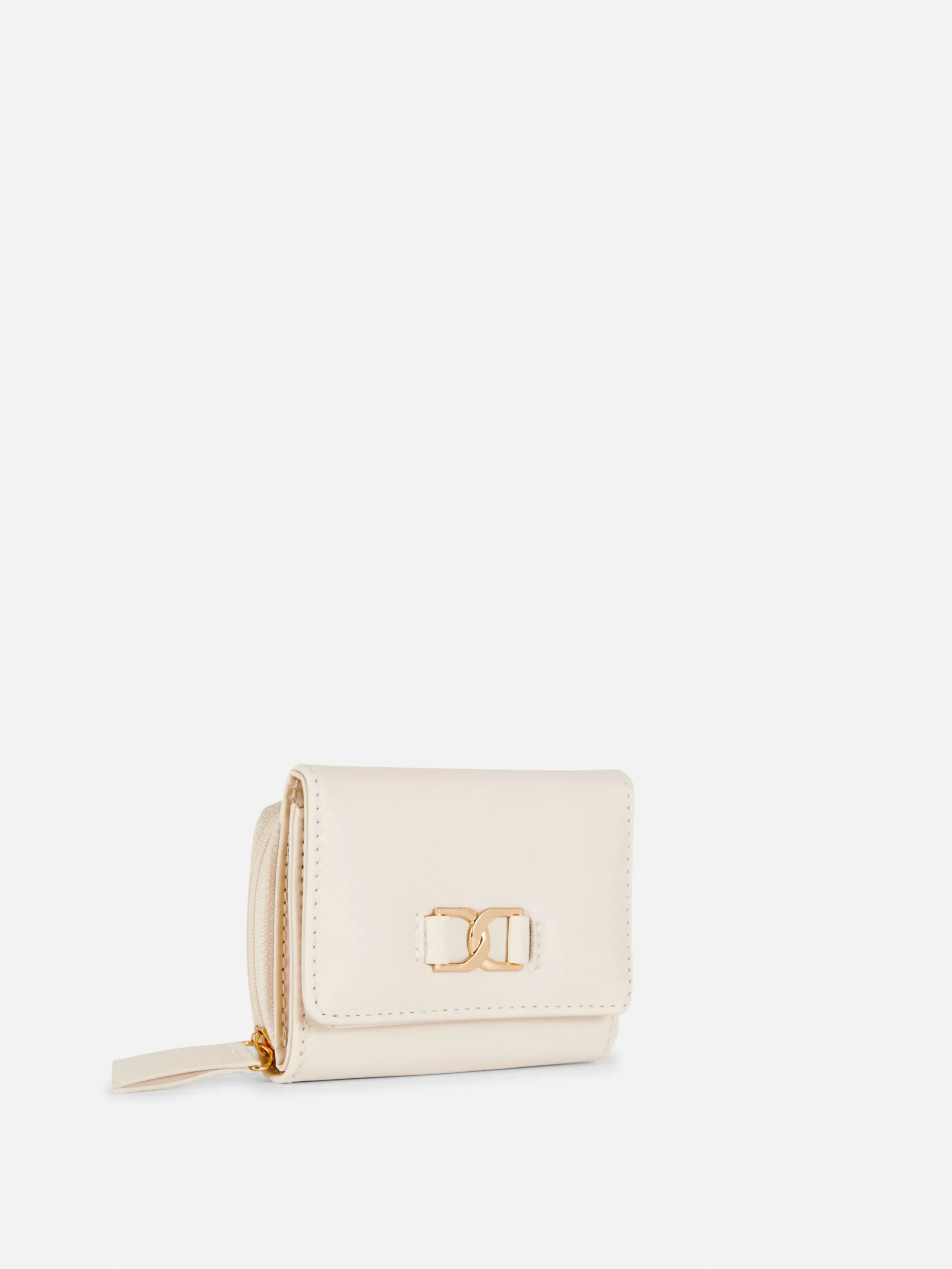 Embellished Faux Leather Purse