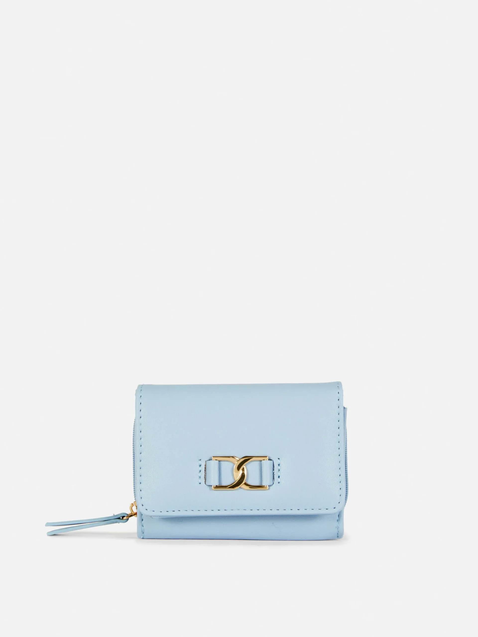 Embellished Faux Leather Purse