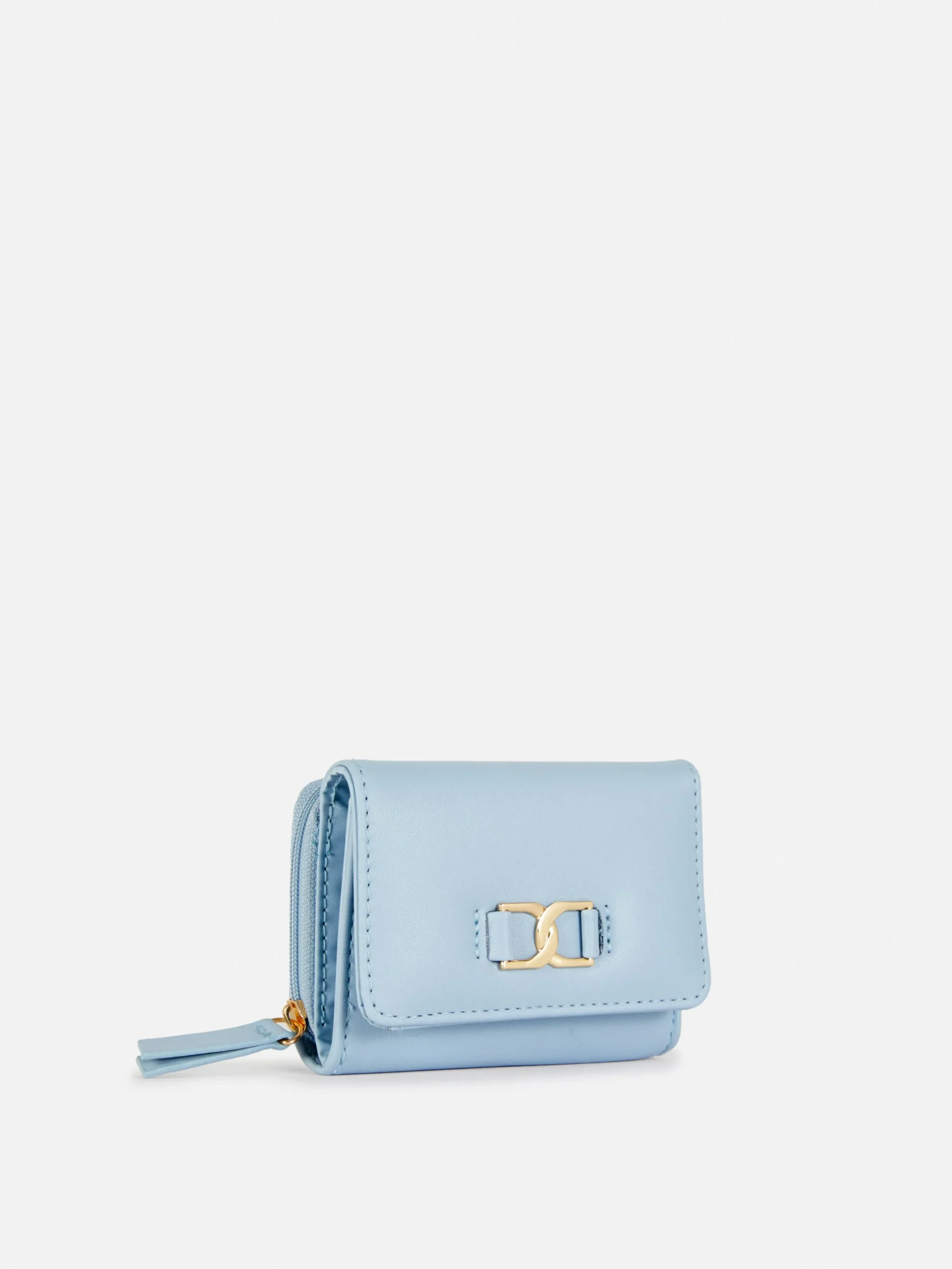Embellished Faux Leather Purse