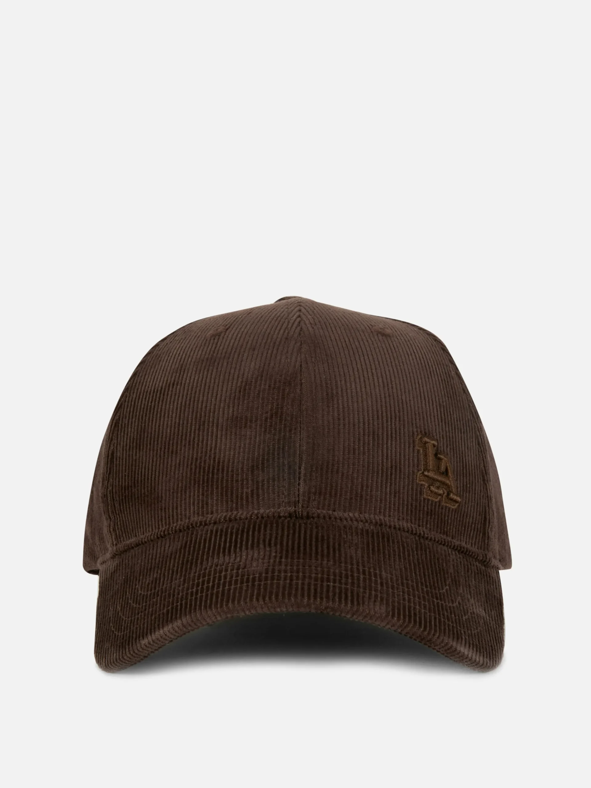 Embroidered Corduroy Baseball Cap