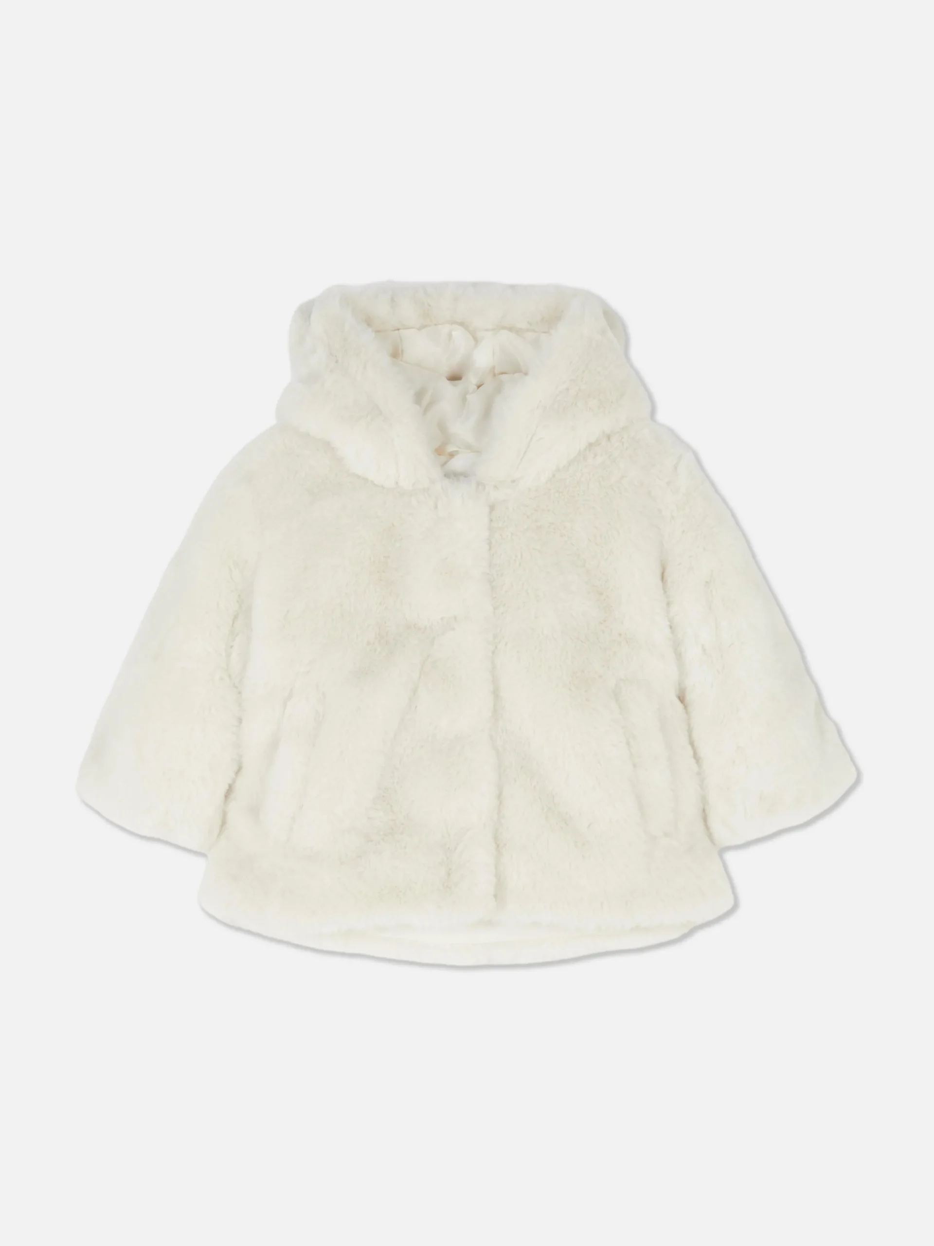 Faux Fur Hooded Jacket