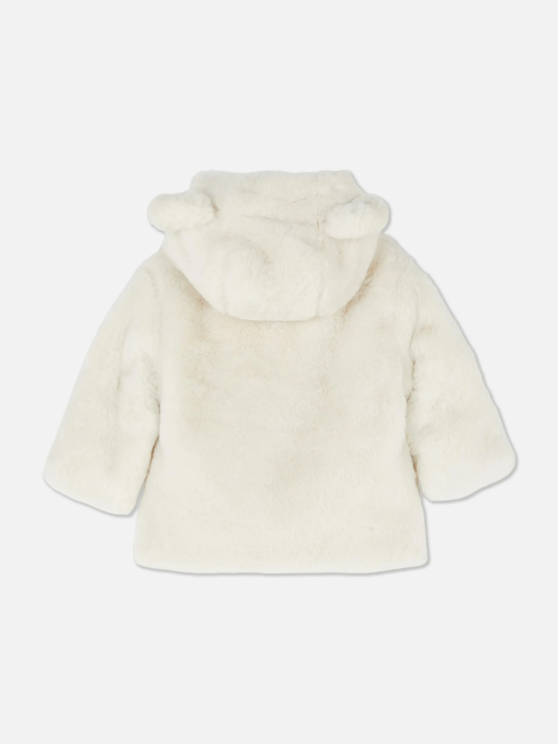 Faux Fur Hooded Jacket