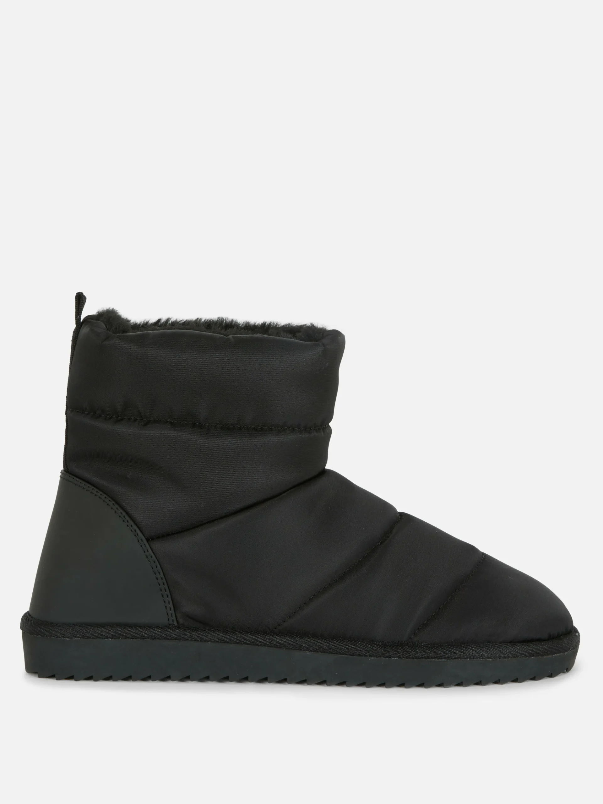 Faux Fur Lined Ankle Boots