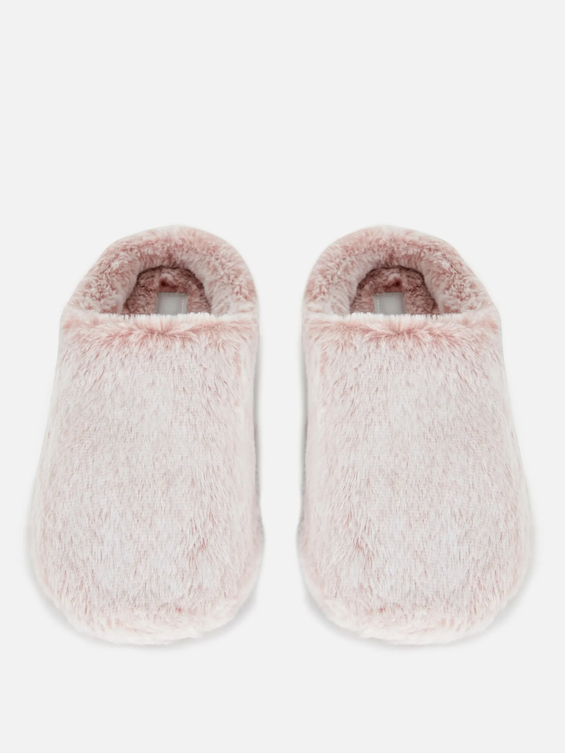 Faux Fur Mule Slippers