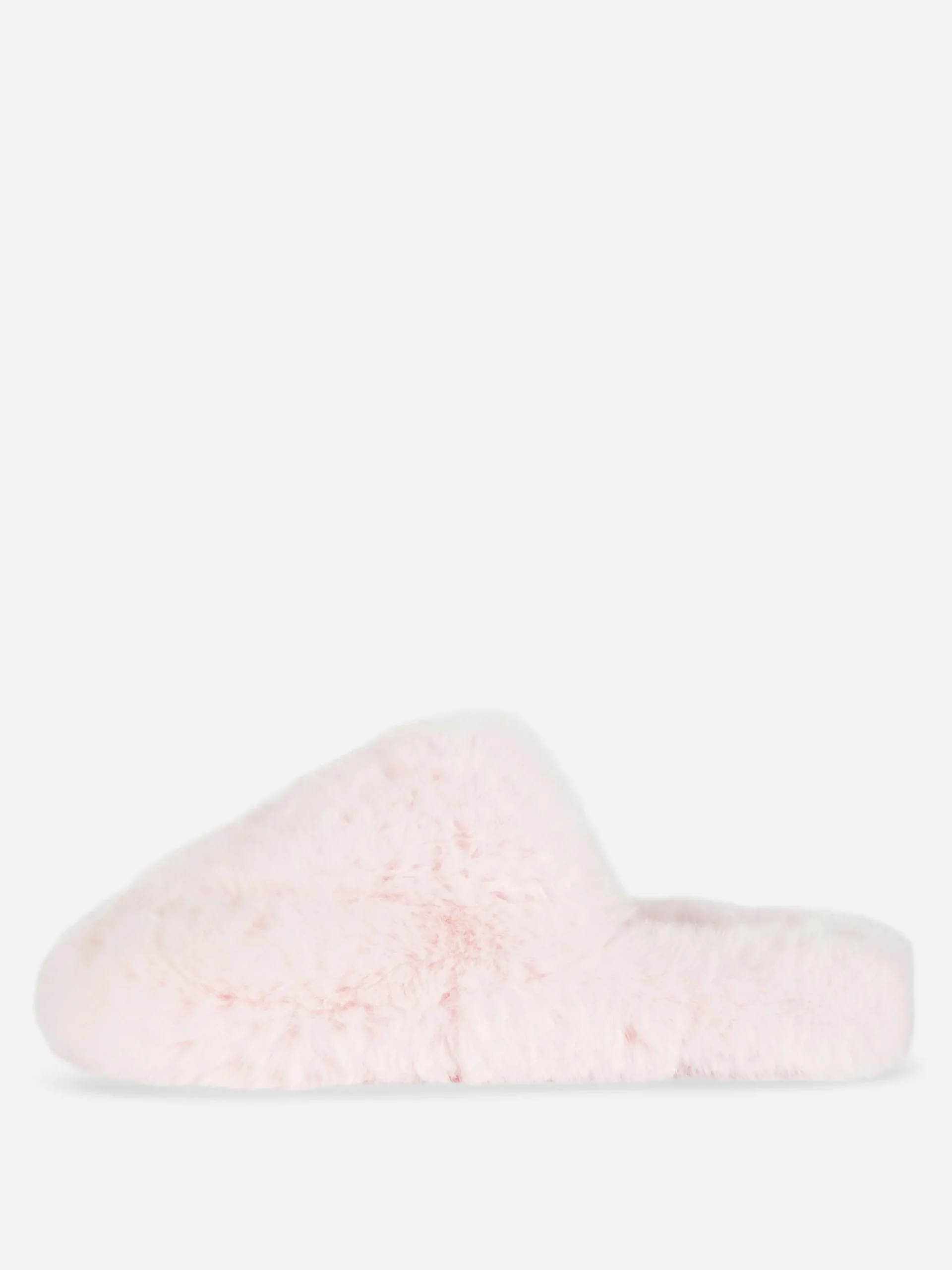 Faux Fur Mule Slippers