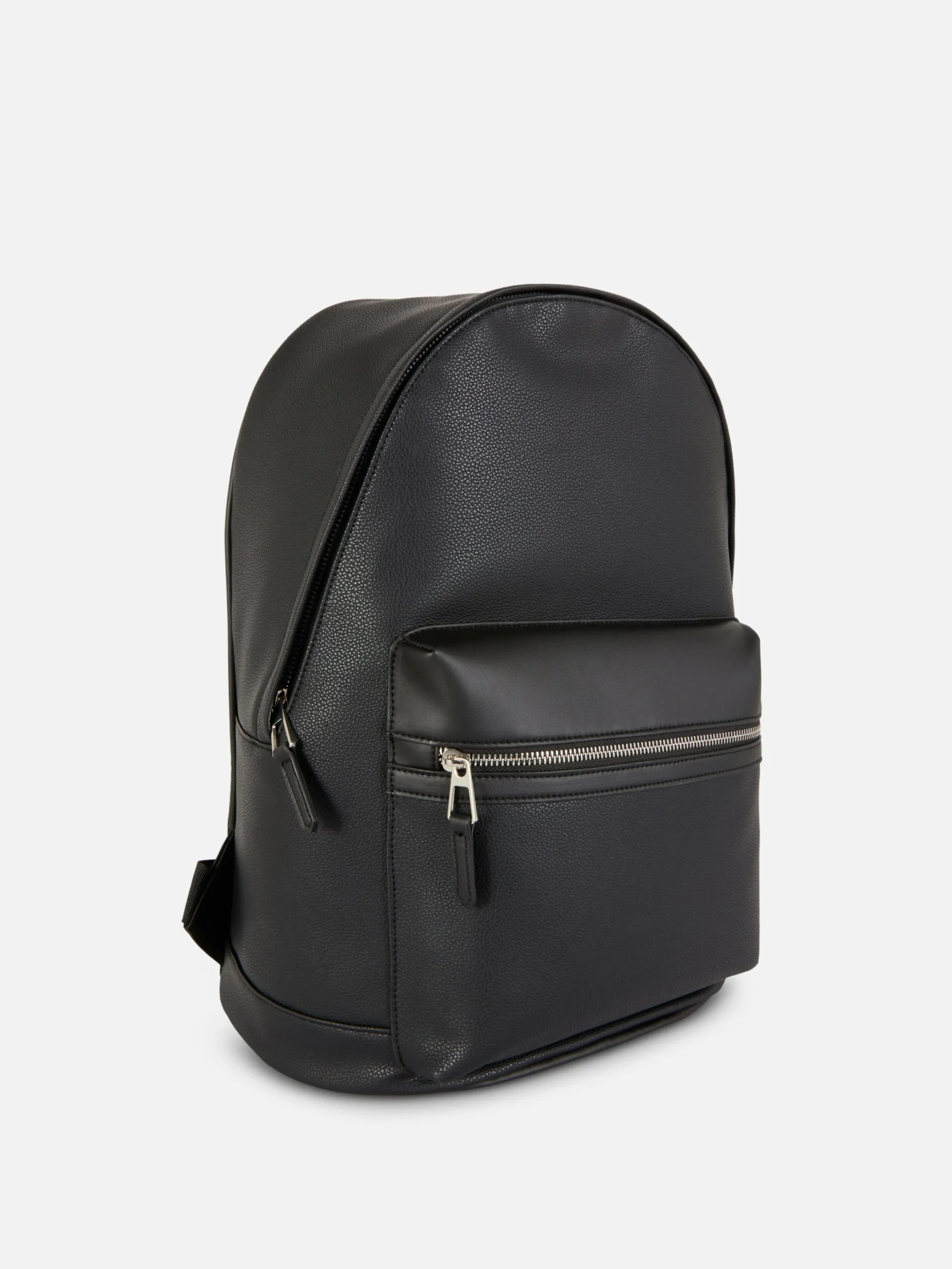 Faux Leather Backpack