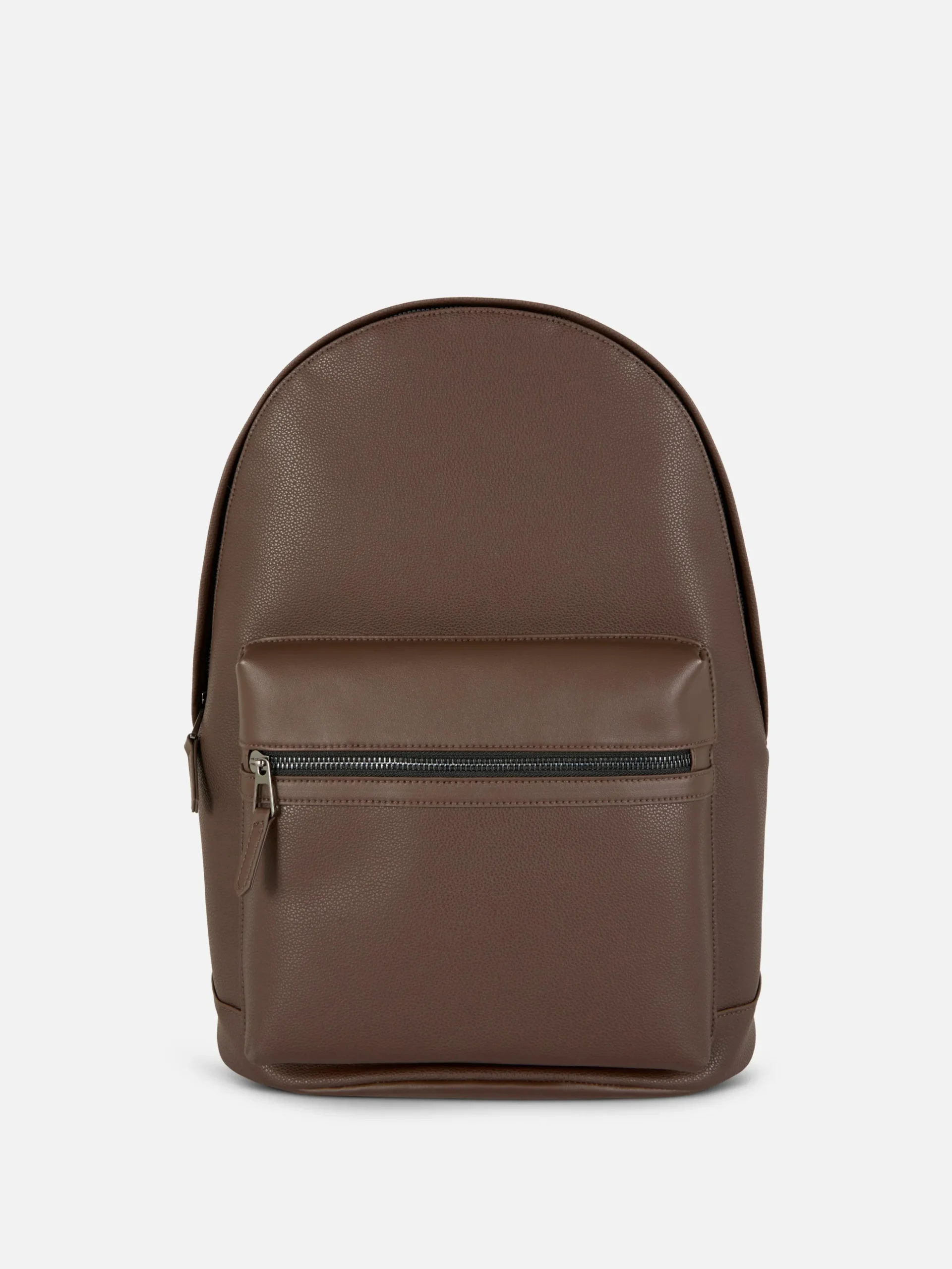 Faux Leather Backpack