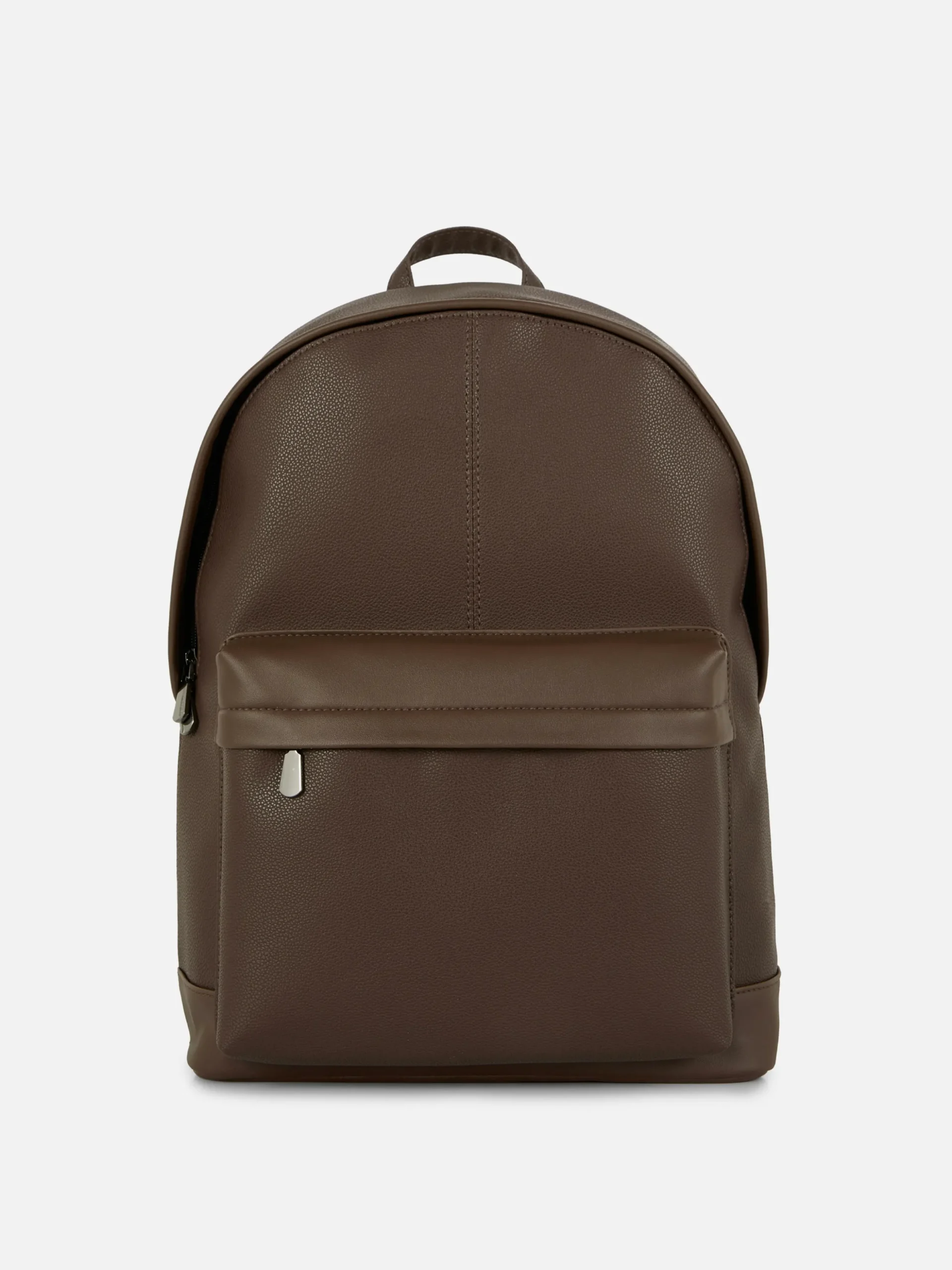Faux Leather Backpack