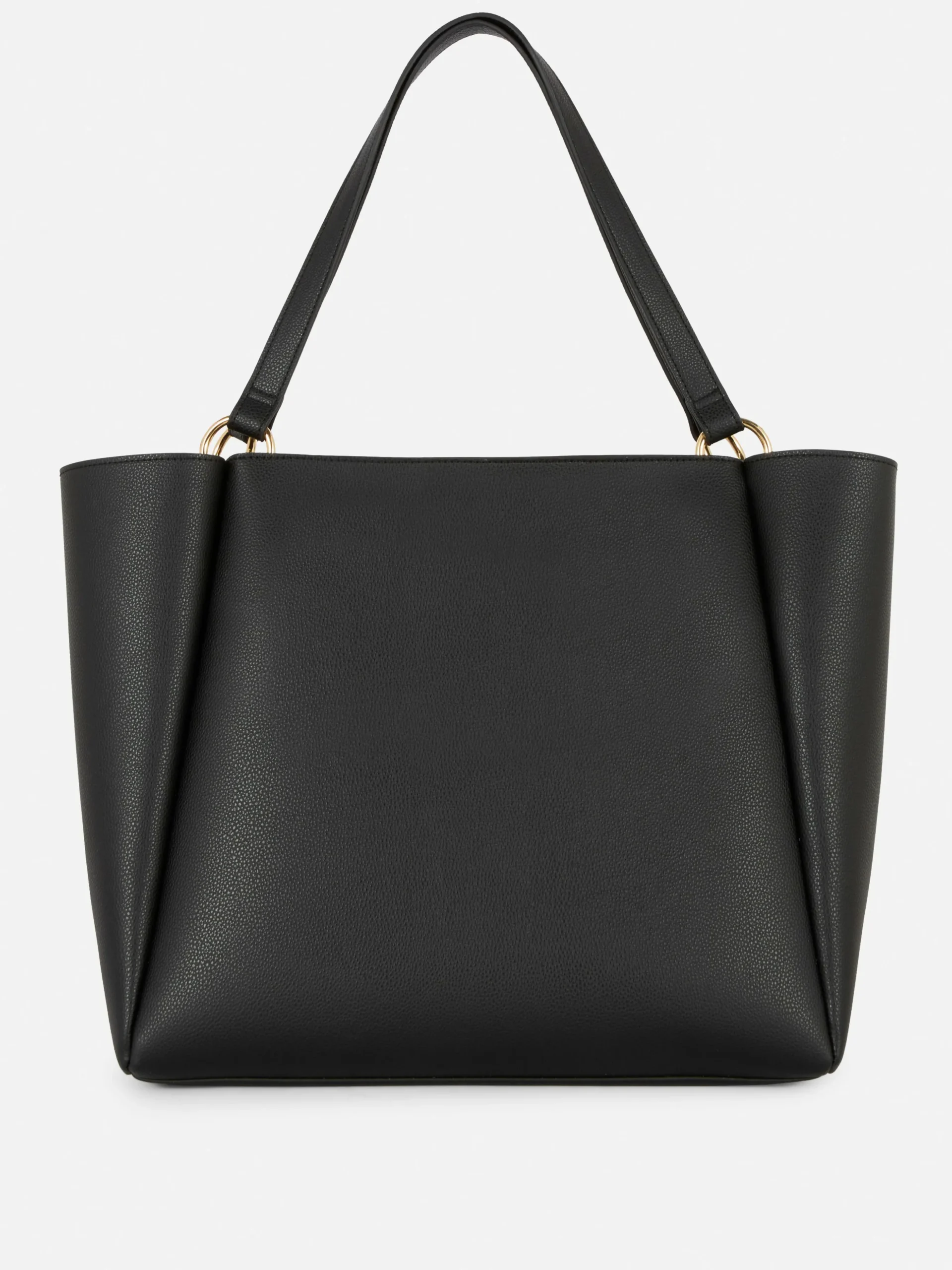 Faux Leather Shopper