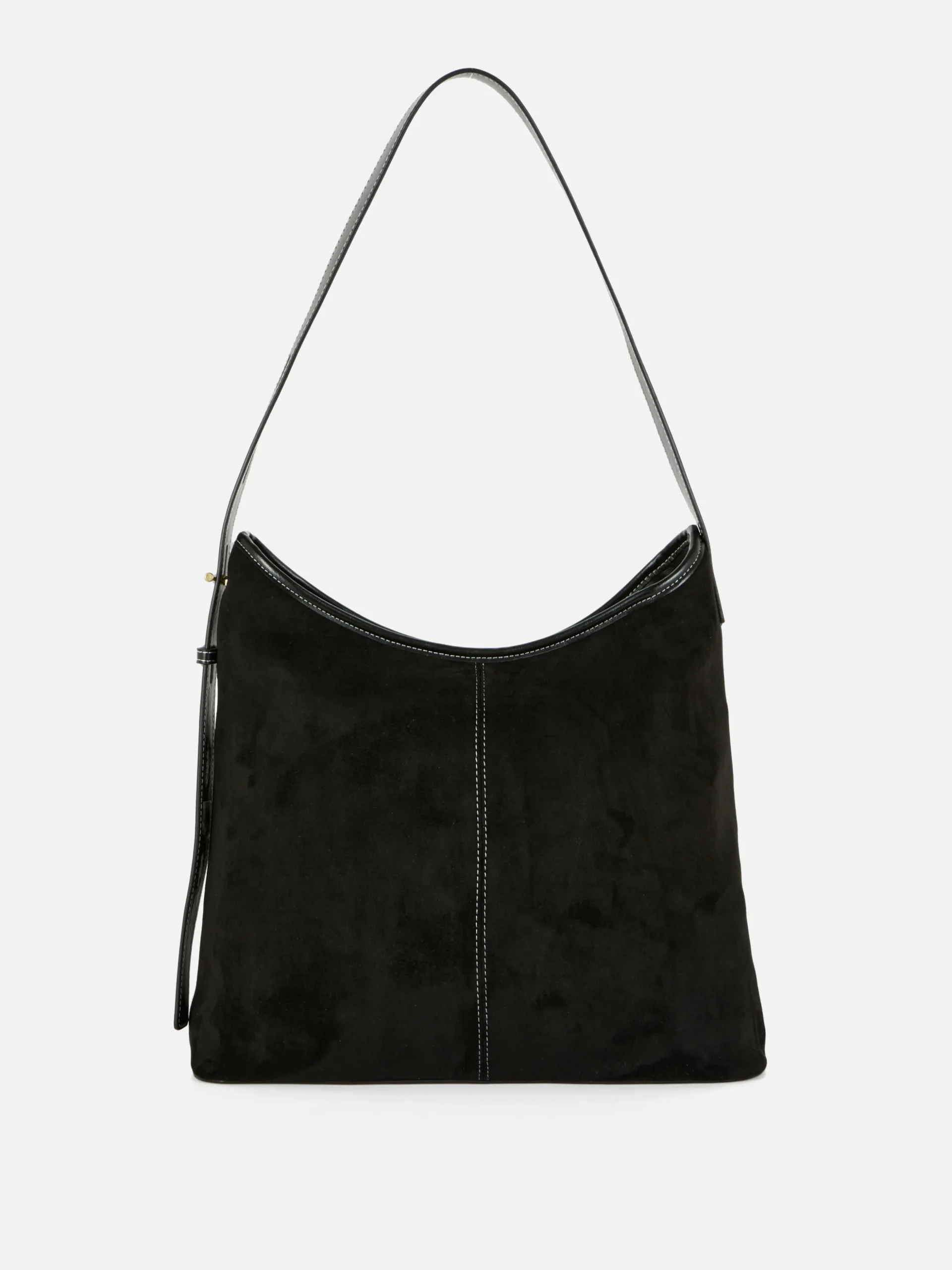 Faux Suede Slouchy Shopper