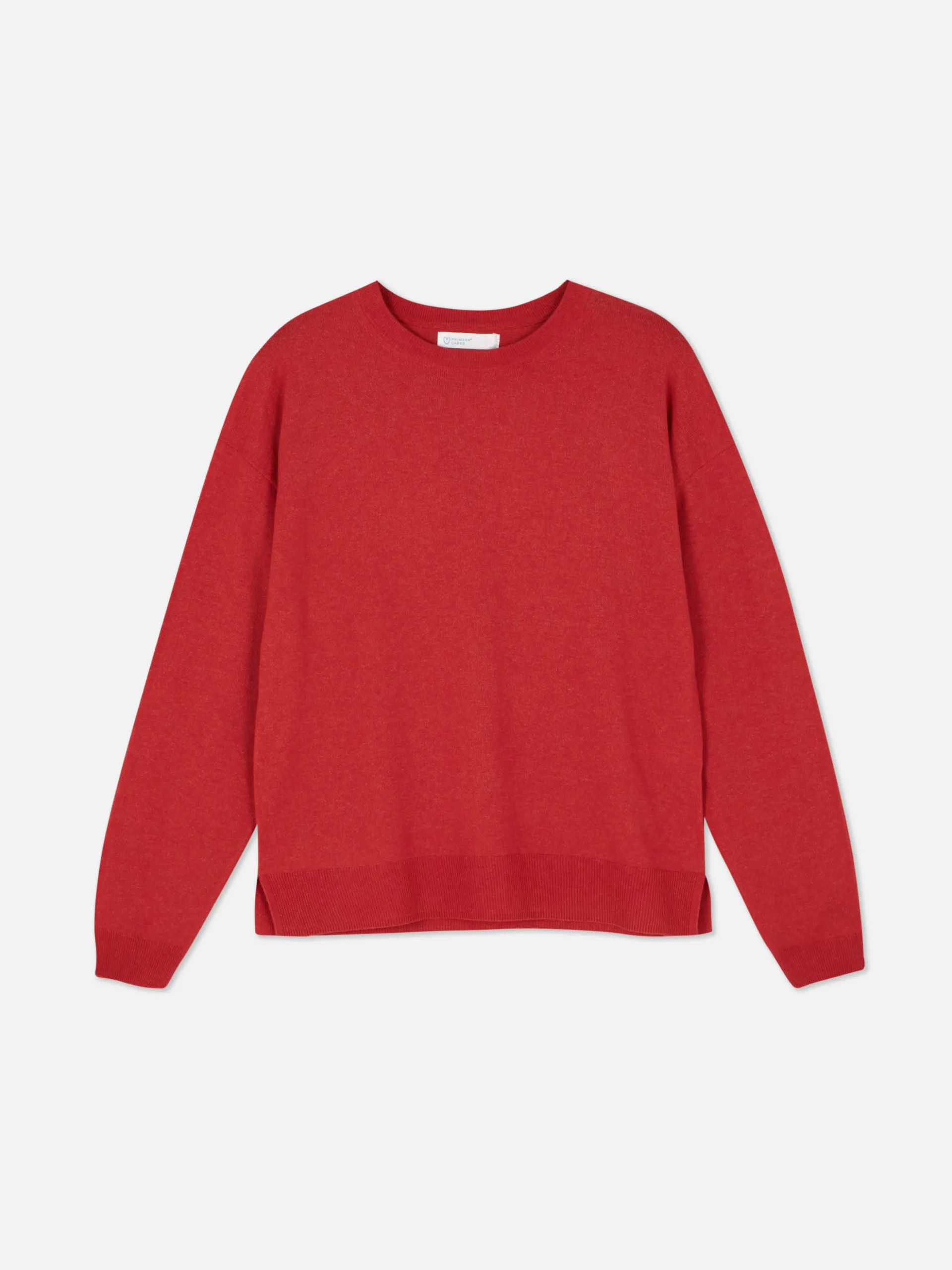 Fine Knit Crew Neck Sweater