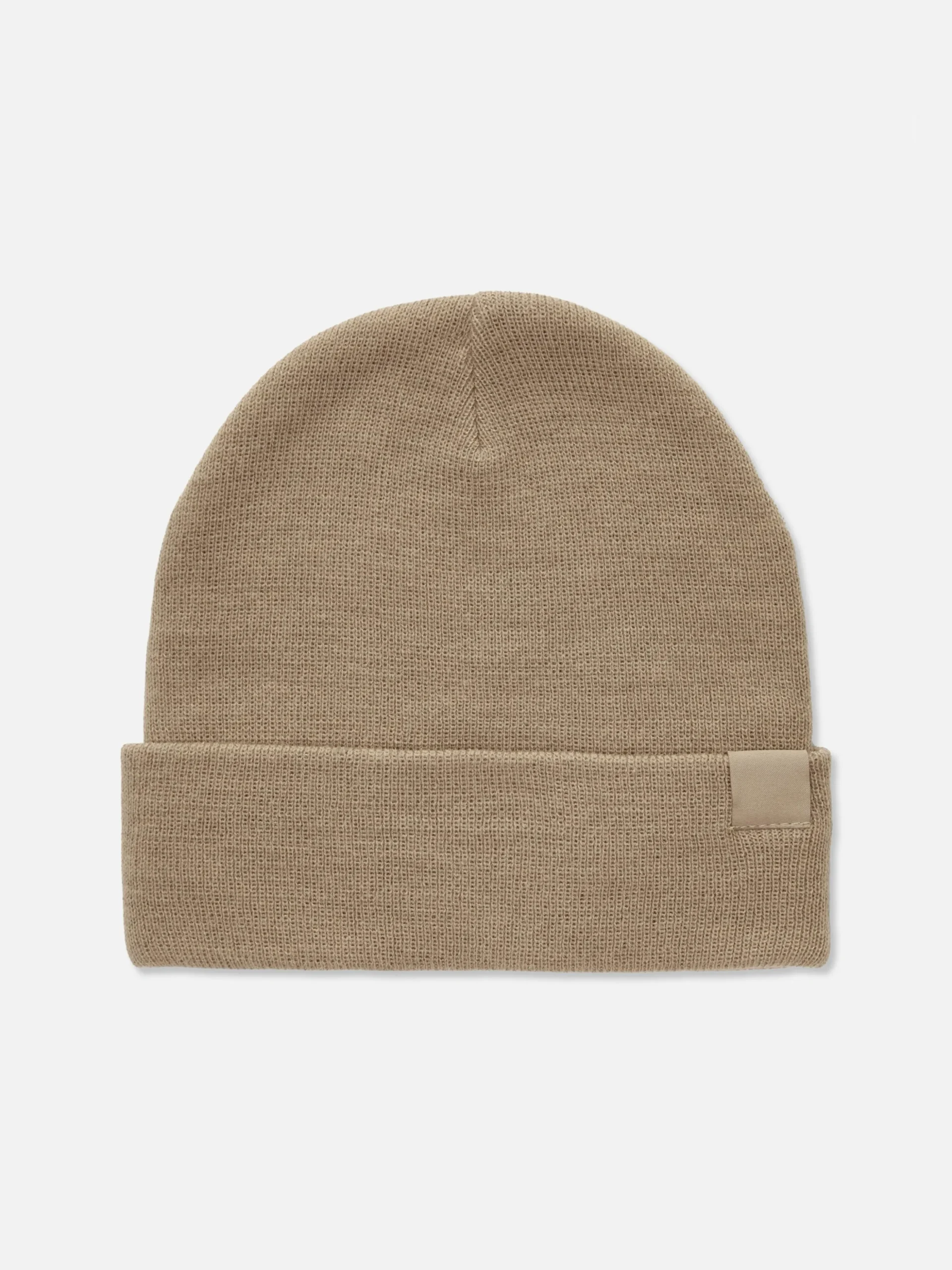 Fine Knit Turn-Up Beanie