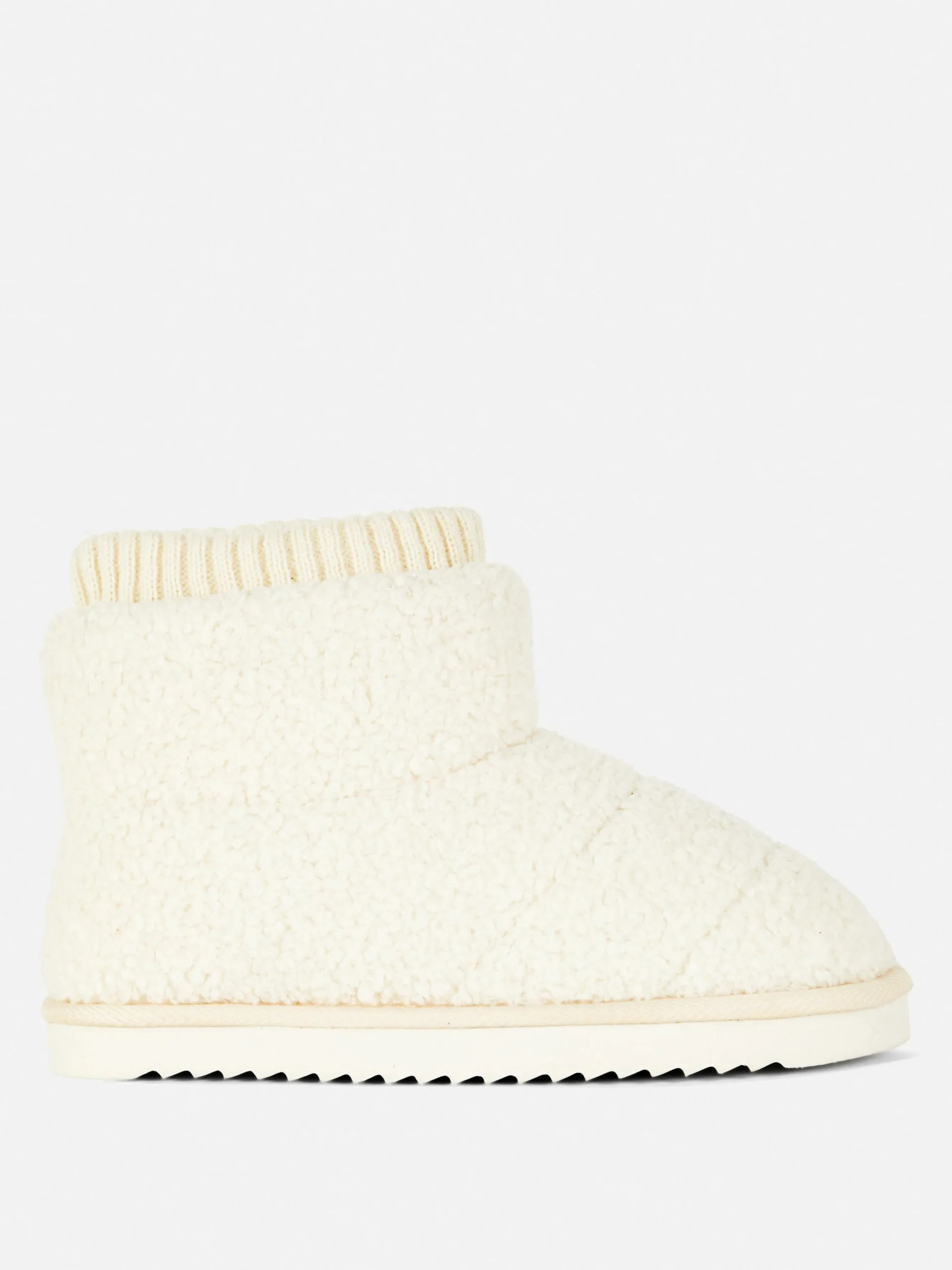 Fleece Sock Slipper Boots