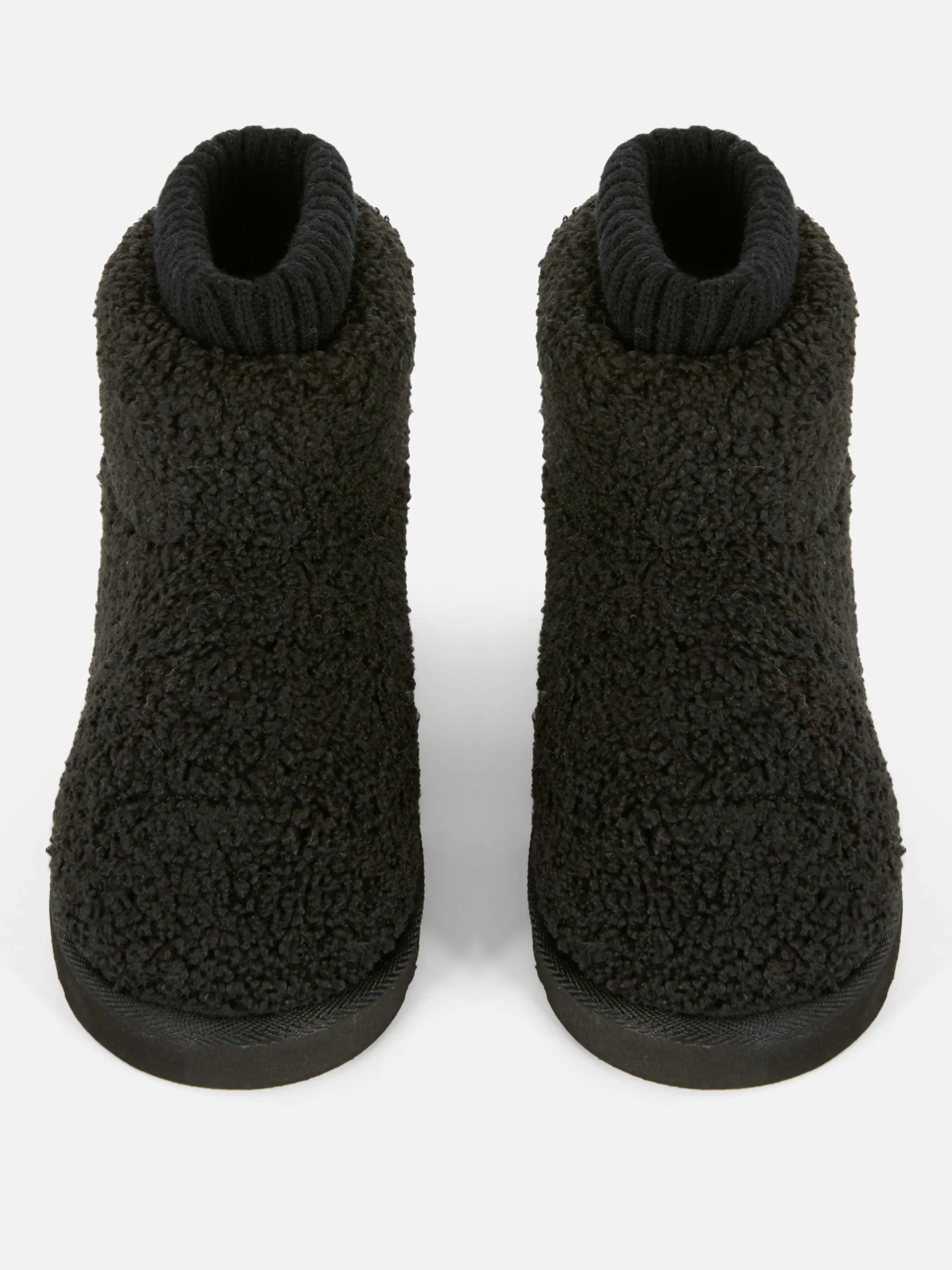 Fleece Sock Slipper Boots