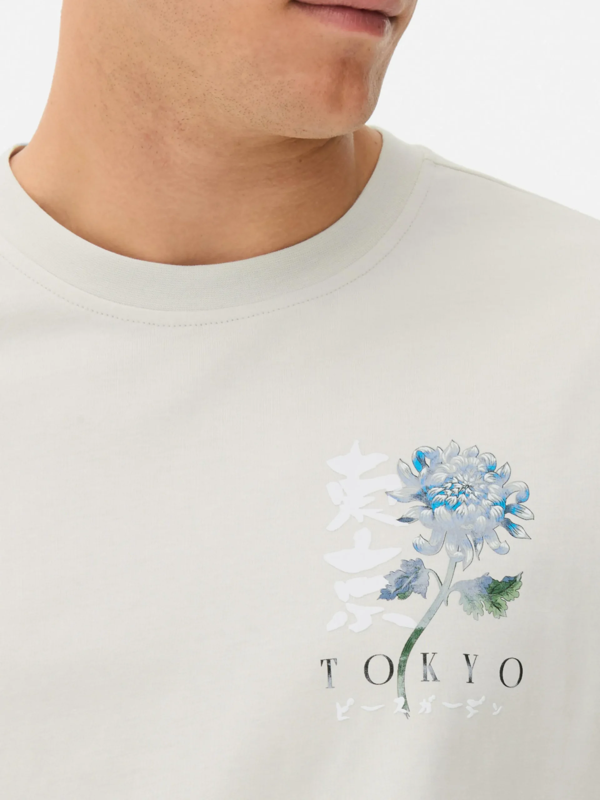 Floral Tokyo Print T-Shirt