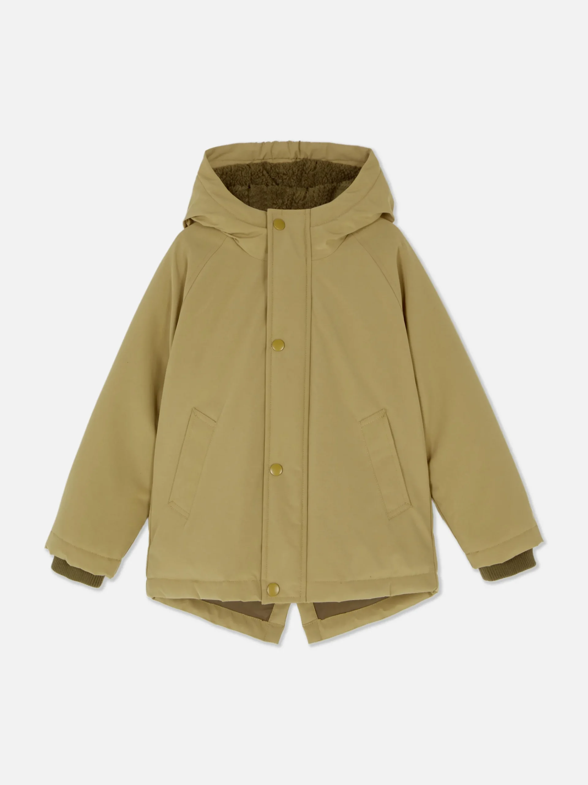 Fluffy Lined Coat