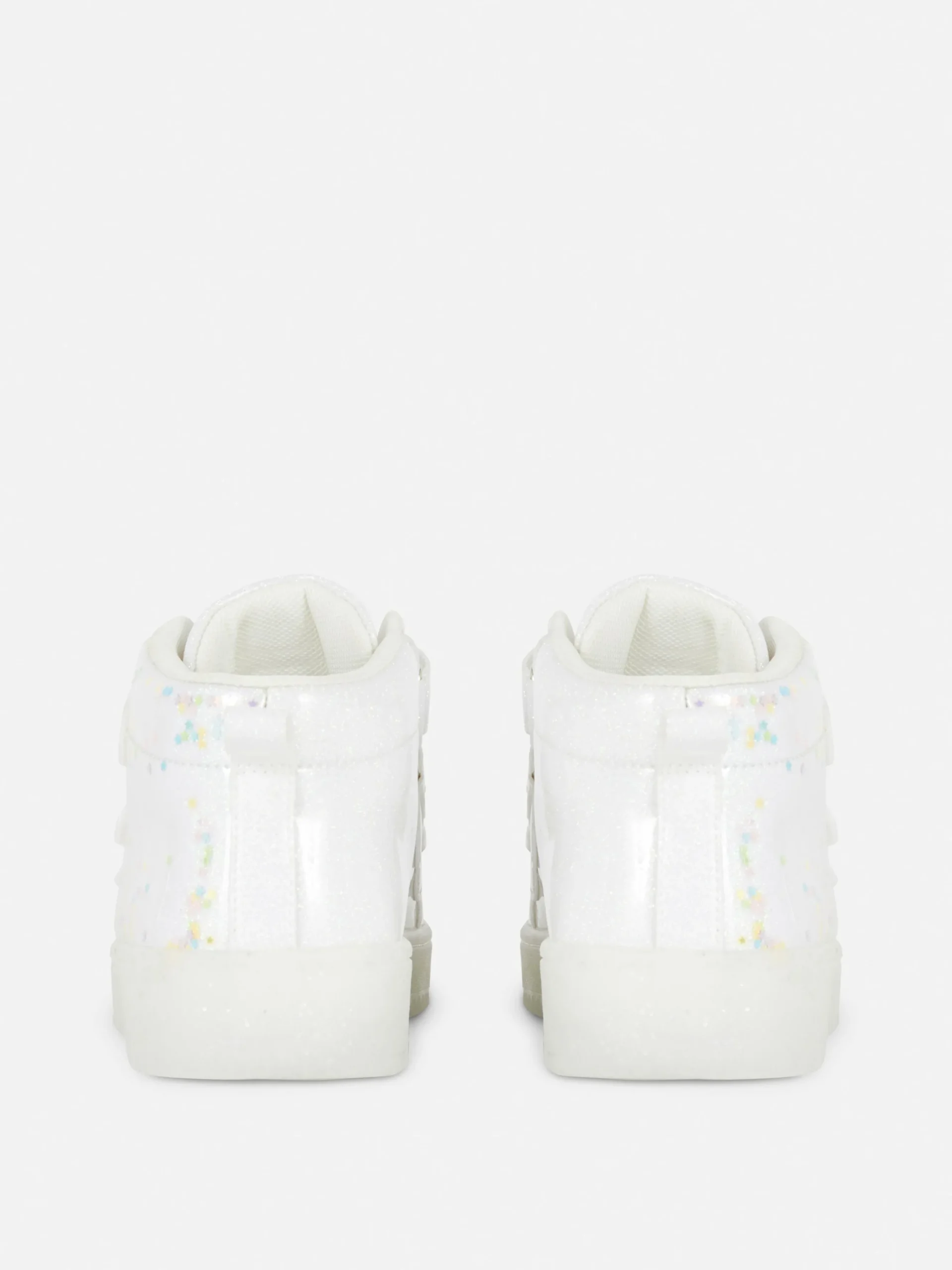 Glitter Light Up High-Top Trainers