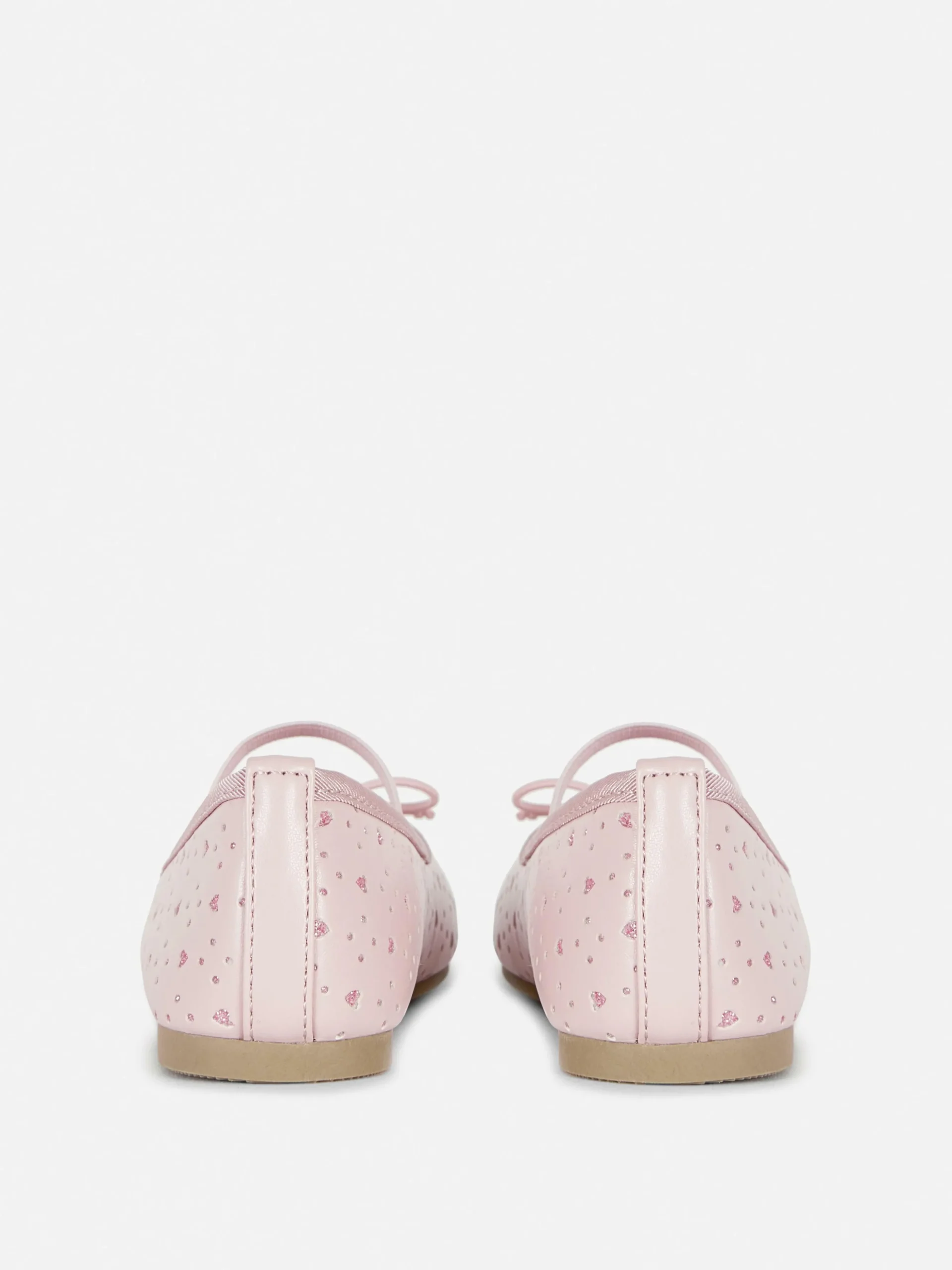 Glittery Laser Cut Ballerinas