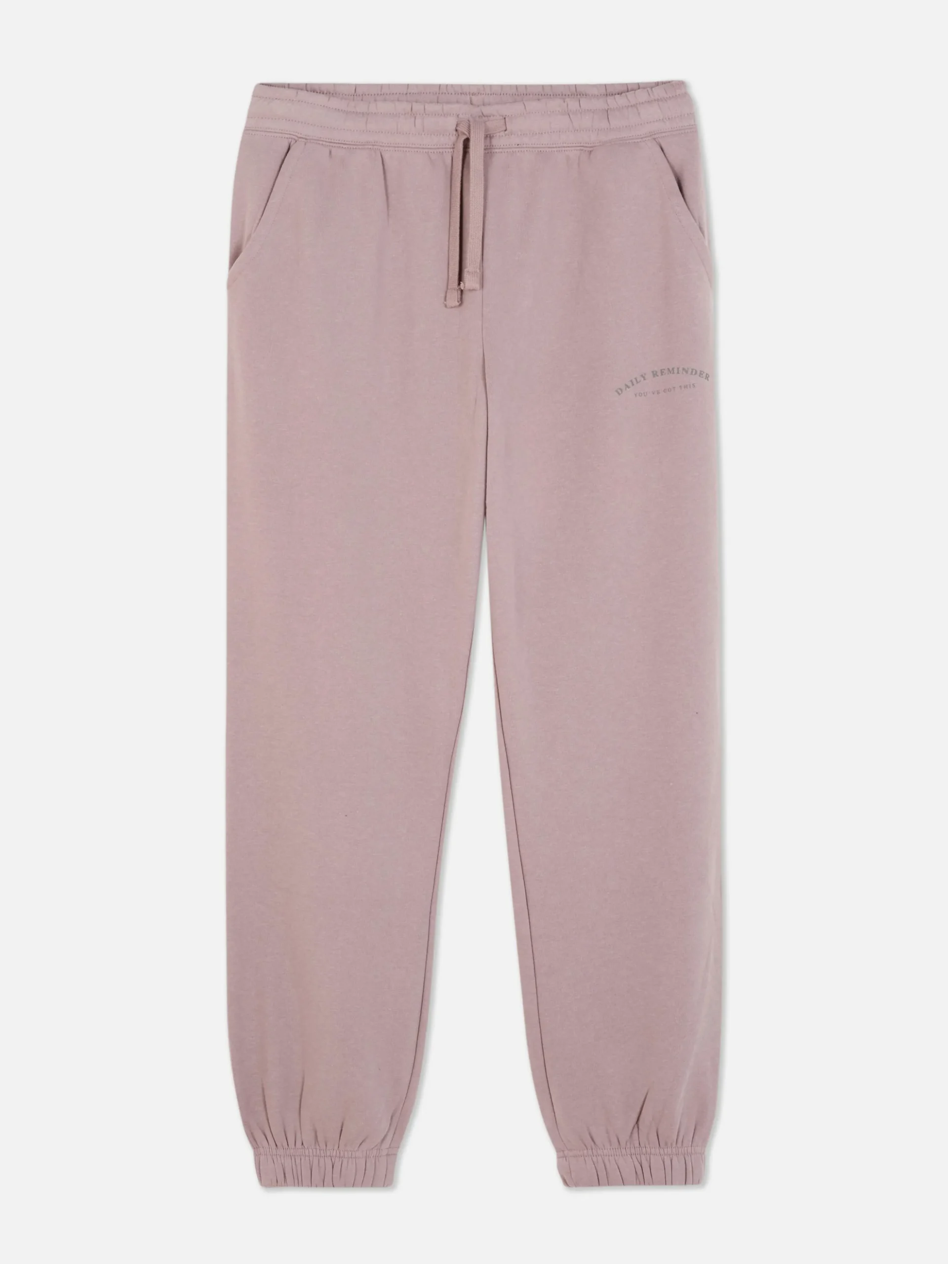 Graphic Drawstring Joggers