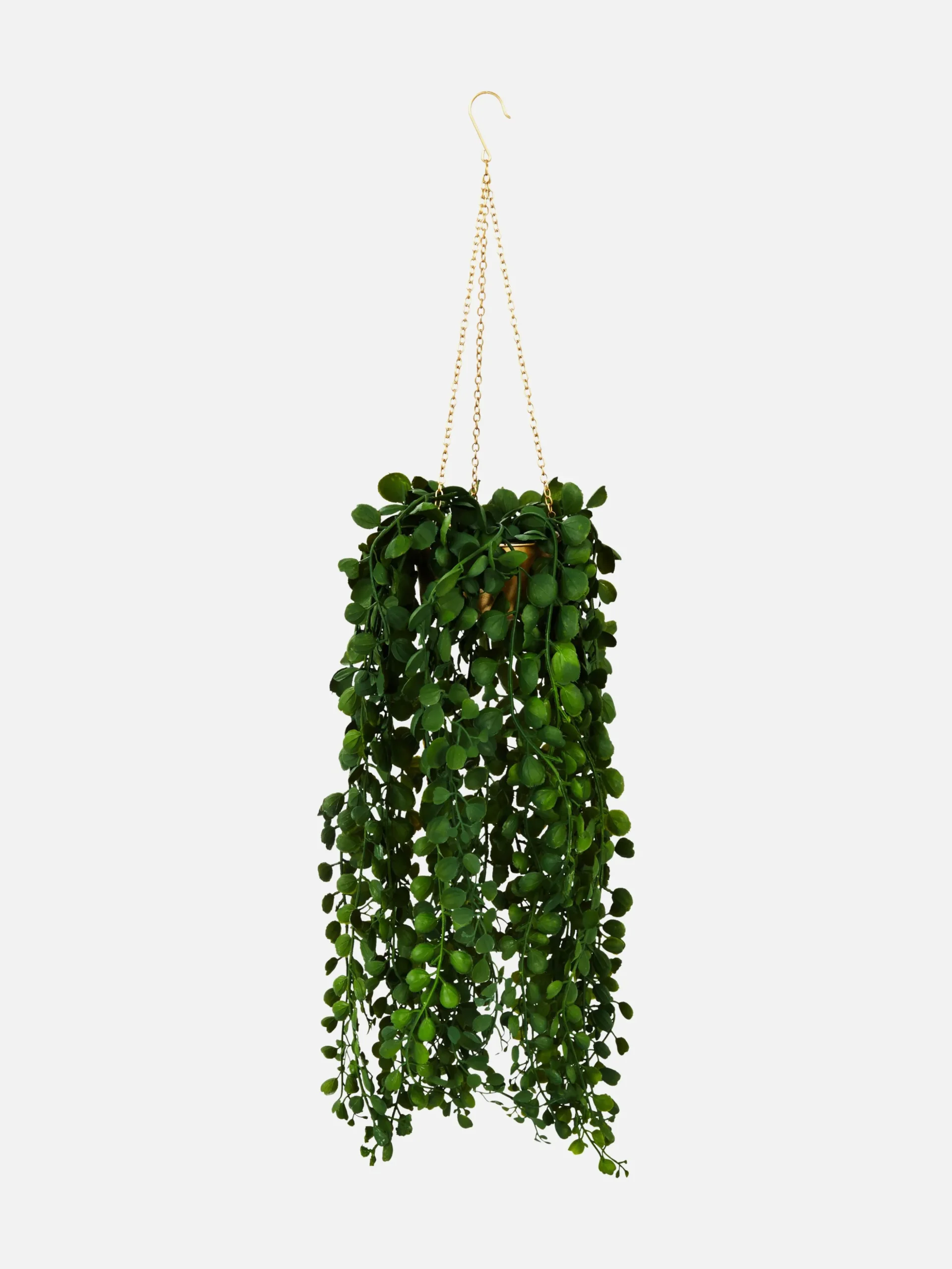 Hanging Faux Plant In Planter