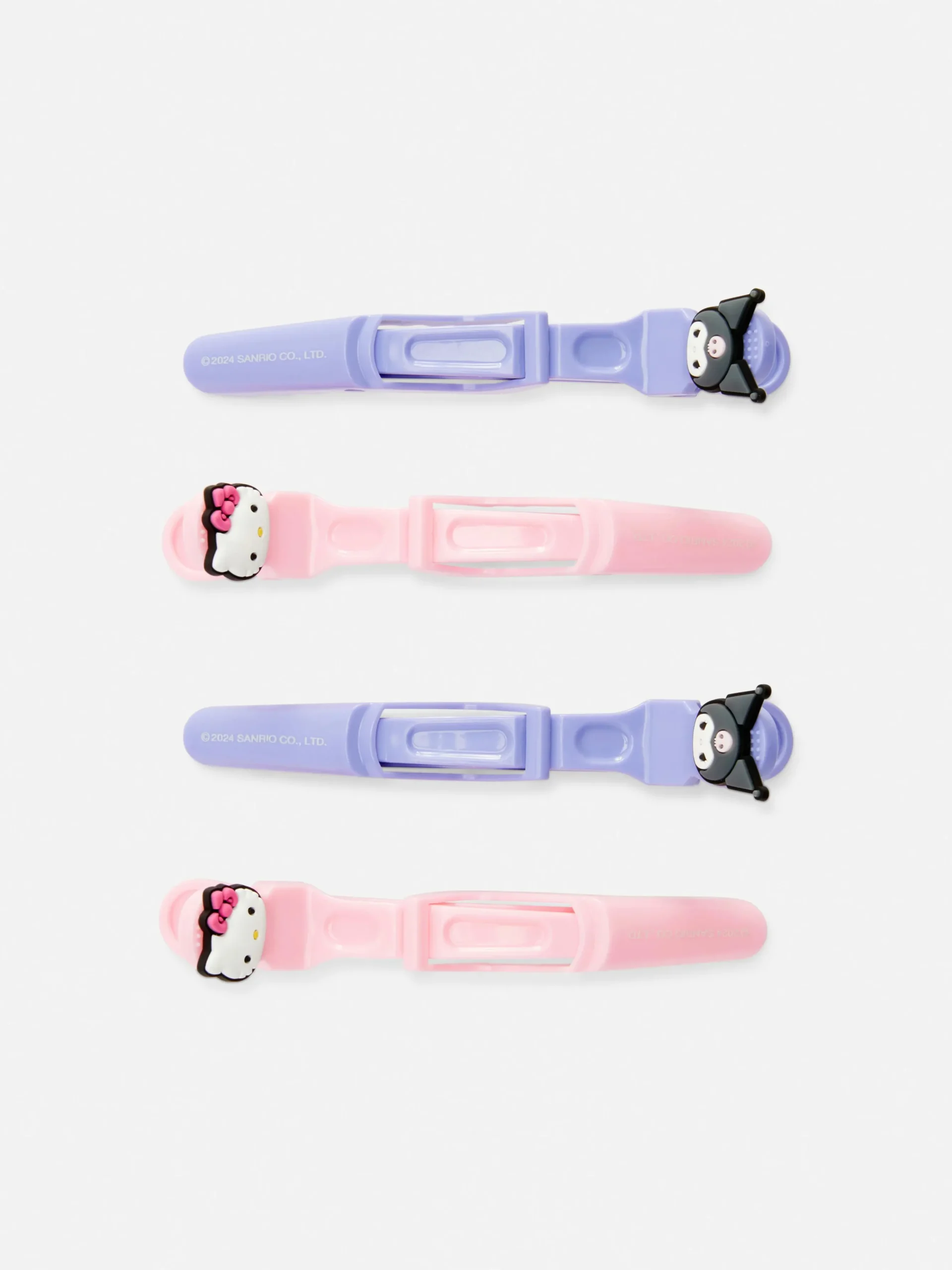 Hello Kitty And Kuromi Beak Clips