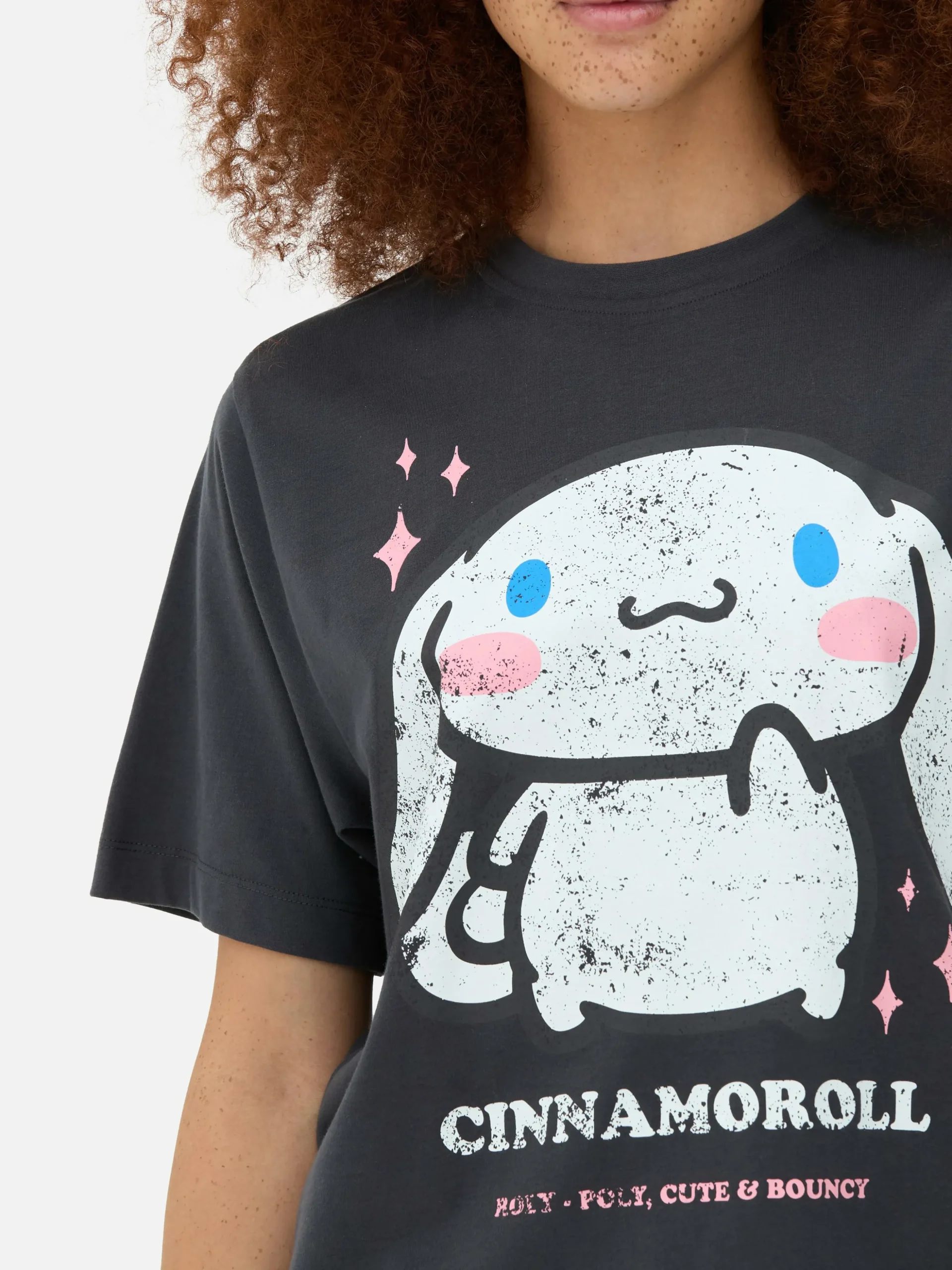 Hello Kitty Cinnamoroll Oversized T-Shirt
