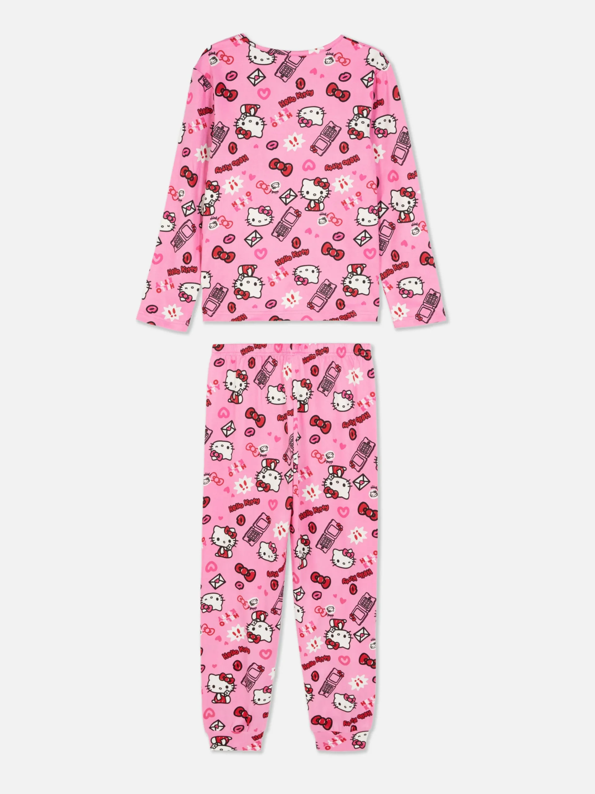 Hello Kitty Long Pajama Set