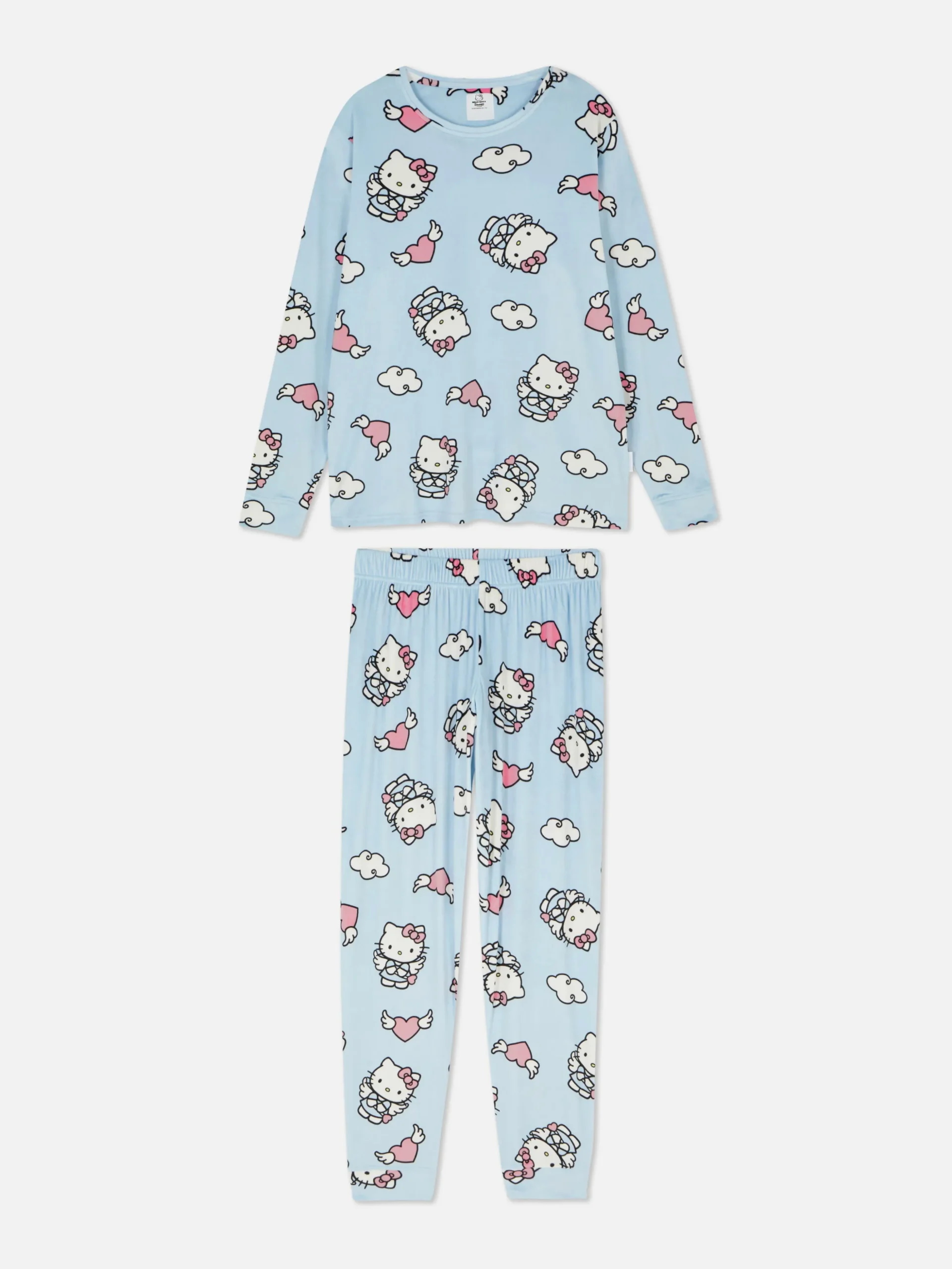 Hello Kitty Long Sleeve Pajama Set