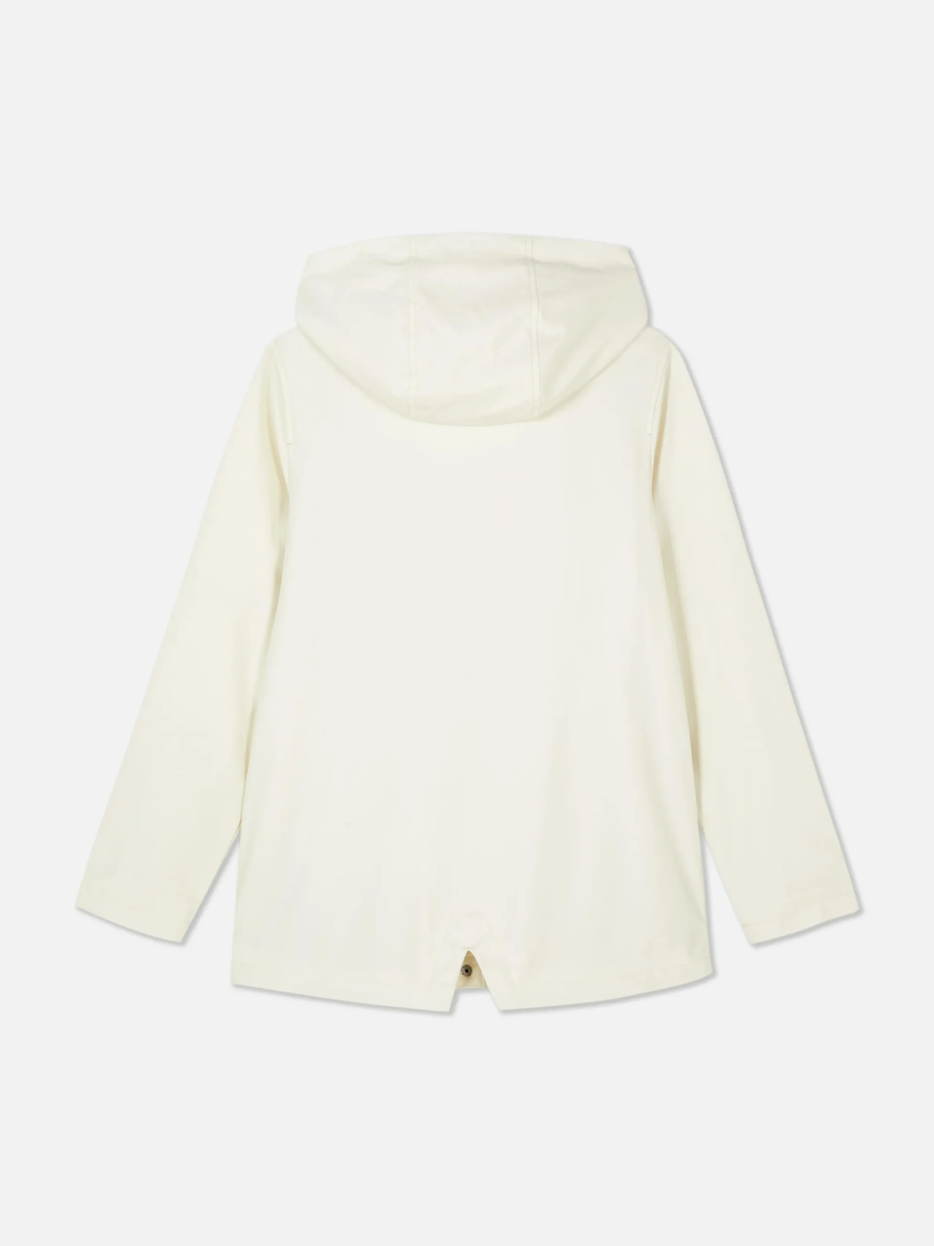 Hidden Closure Raincoat