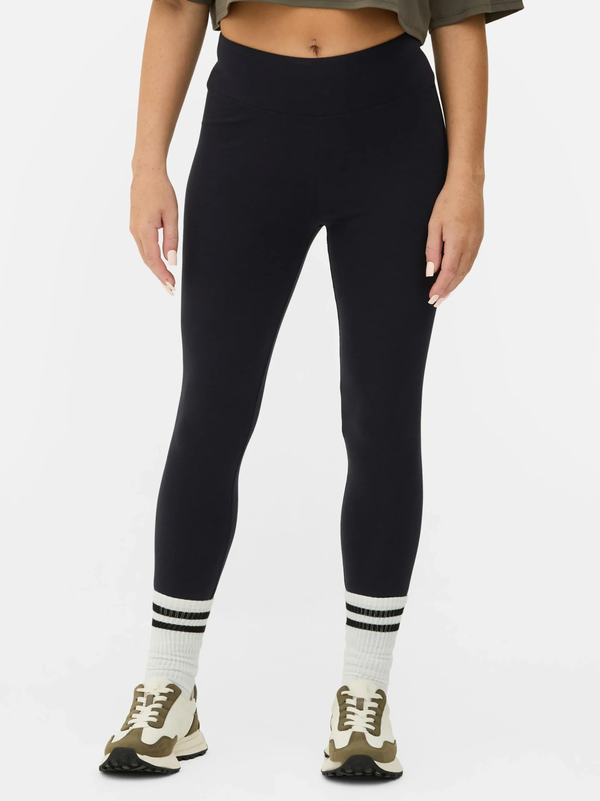High Waist Jersey Leggings